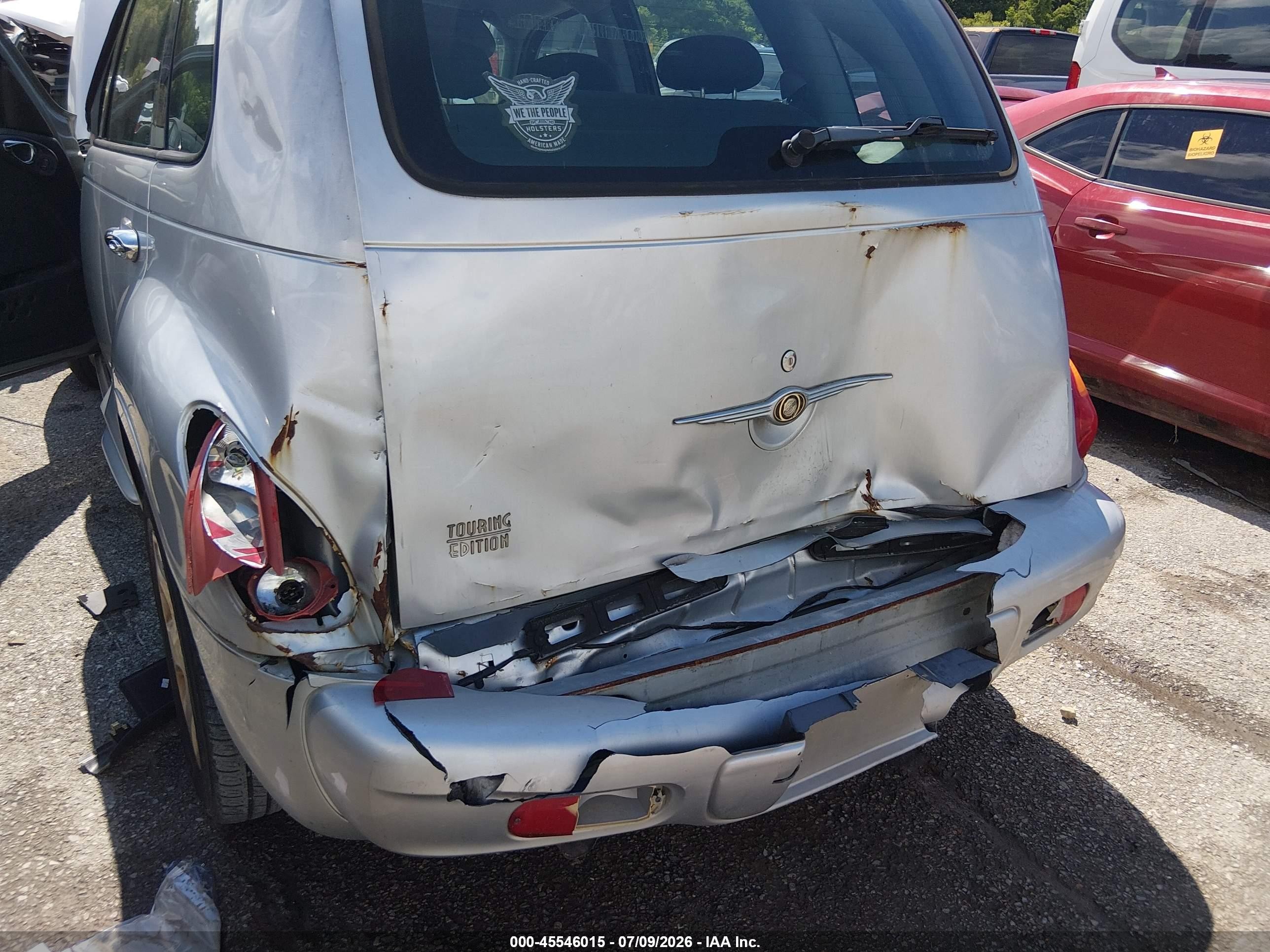 2005 Chrysler Pt Cruiser Touring Silver vin: 3C4FY58B75T608419