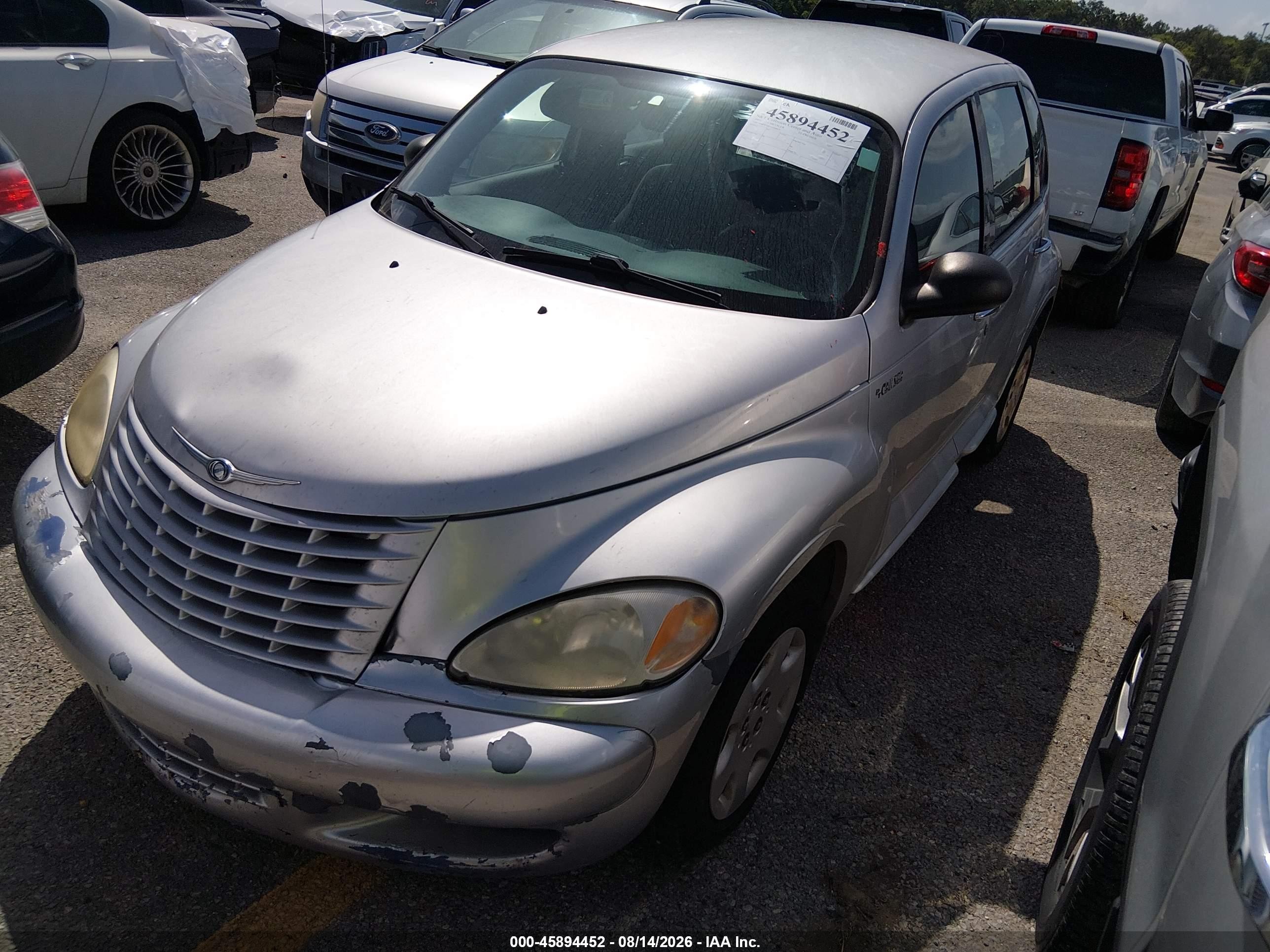 2005 Chrysler Pt Cruiser Touring Silver vin: 3C4FY58B75T608419