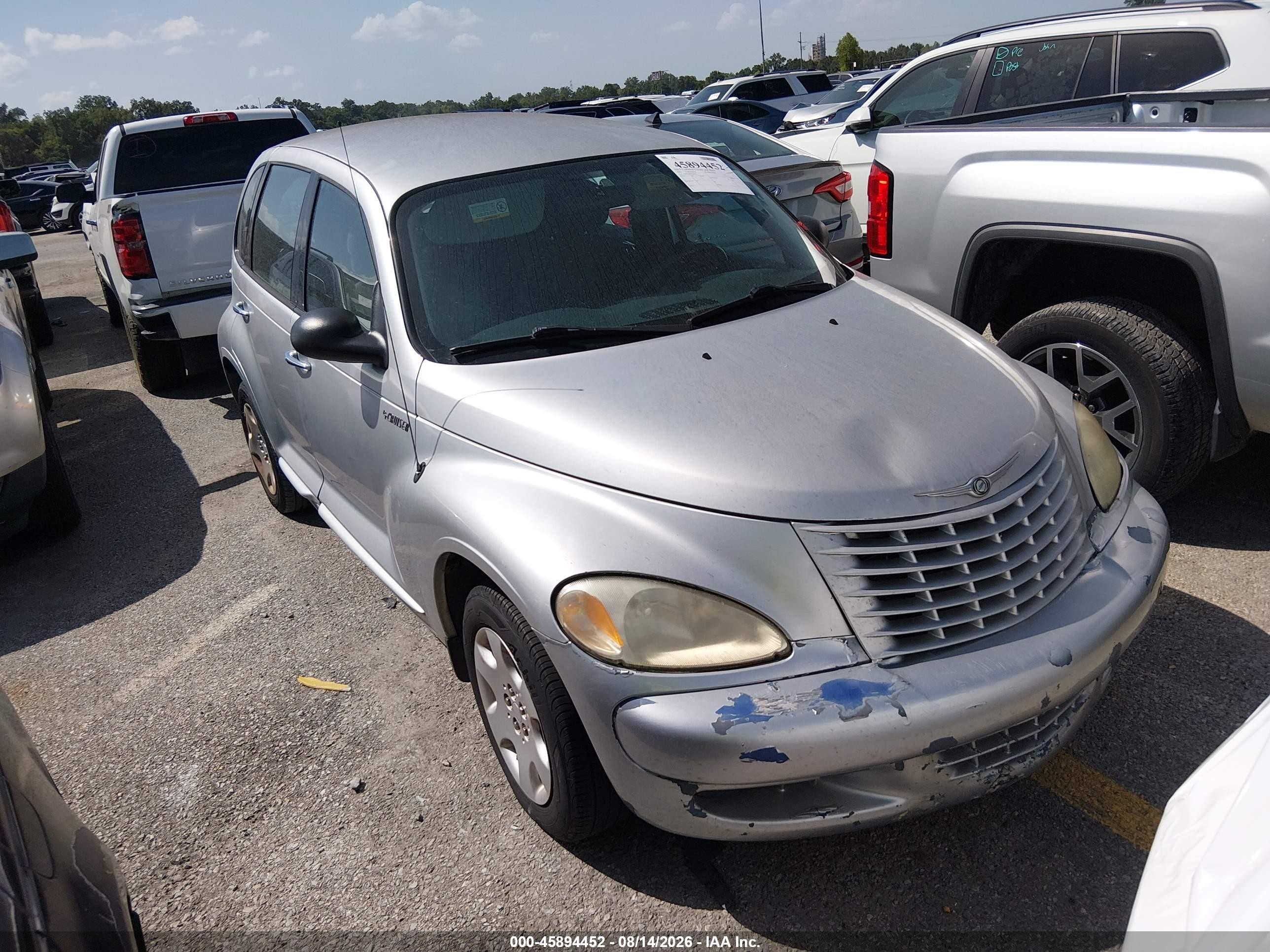 2005 Chrysler Pt Cruiser Touring Silver vin: 3C4FY58B75T608419
