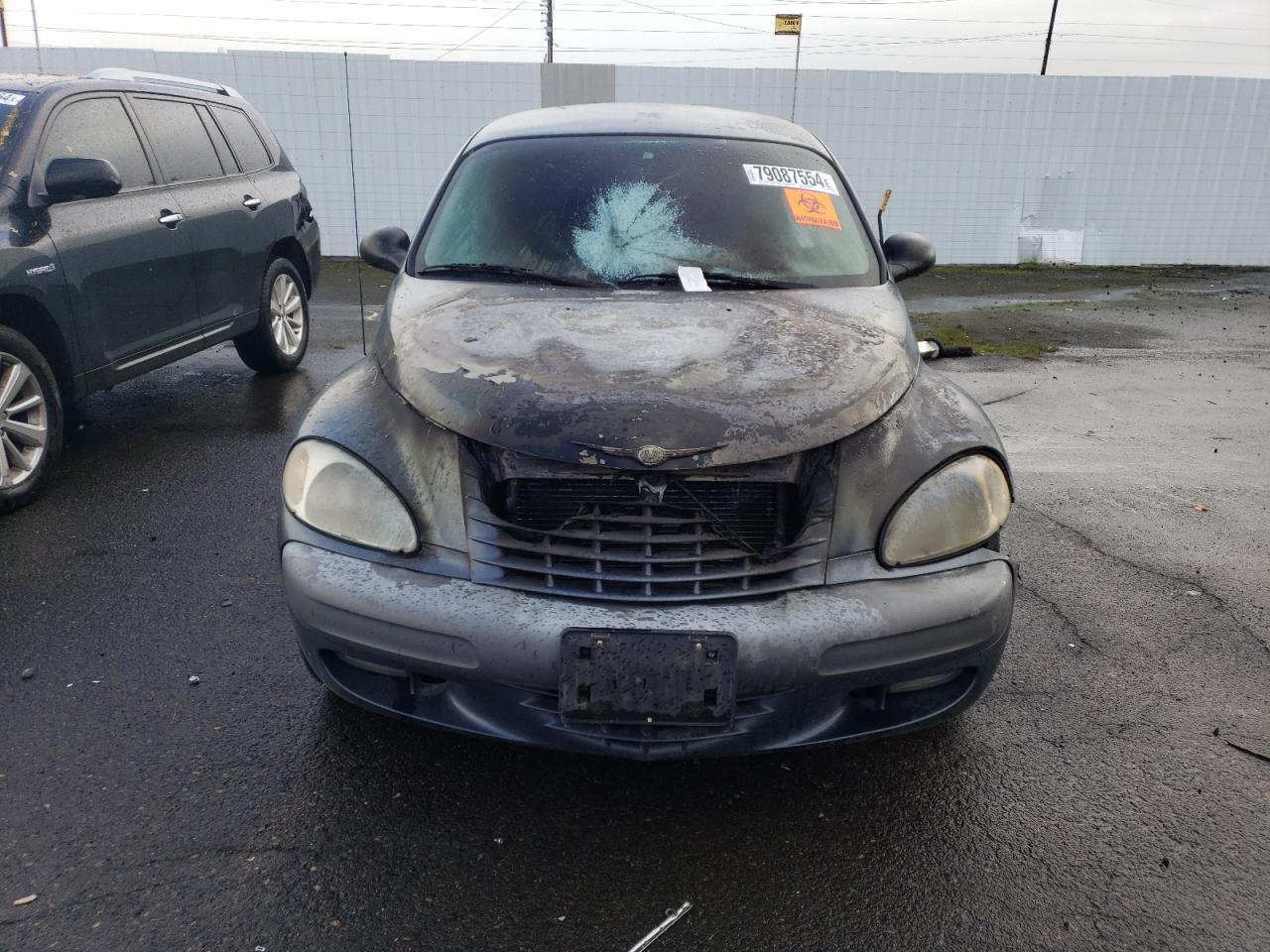 2002 Chrysler Pt Cruiser Touring Blue vin: 3C4FY58B82T295375