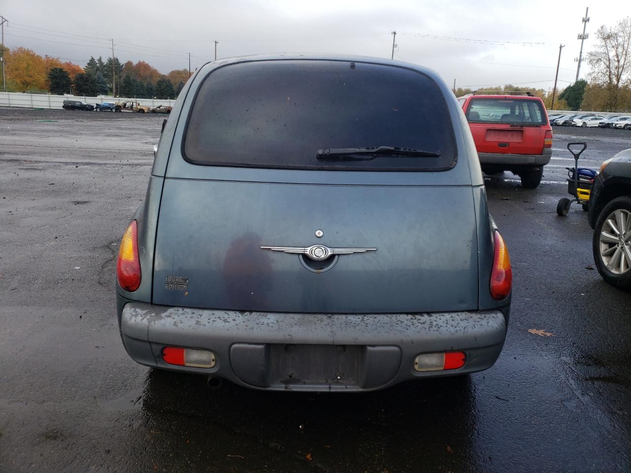 2002 Chrysler Pt Cruiser Touring Blue vin: 3C4FY58B82T295375