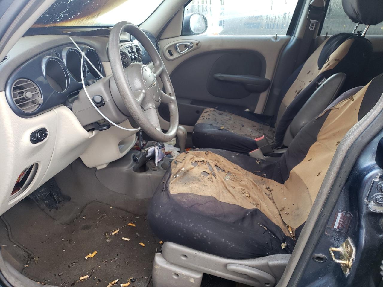 2002 Chrysler Pt Cruiser Touring Blue vin: 3C4FY58B82T295375