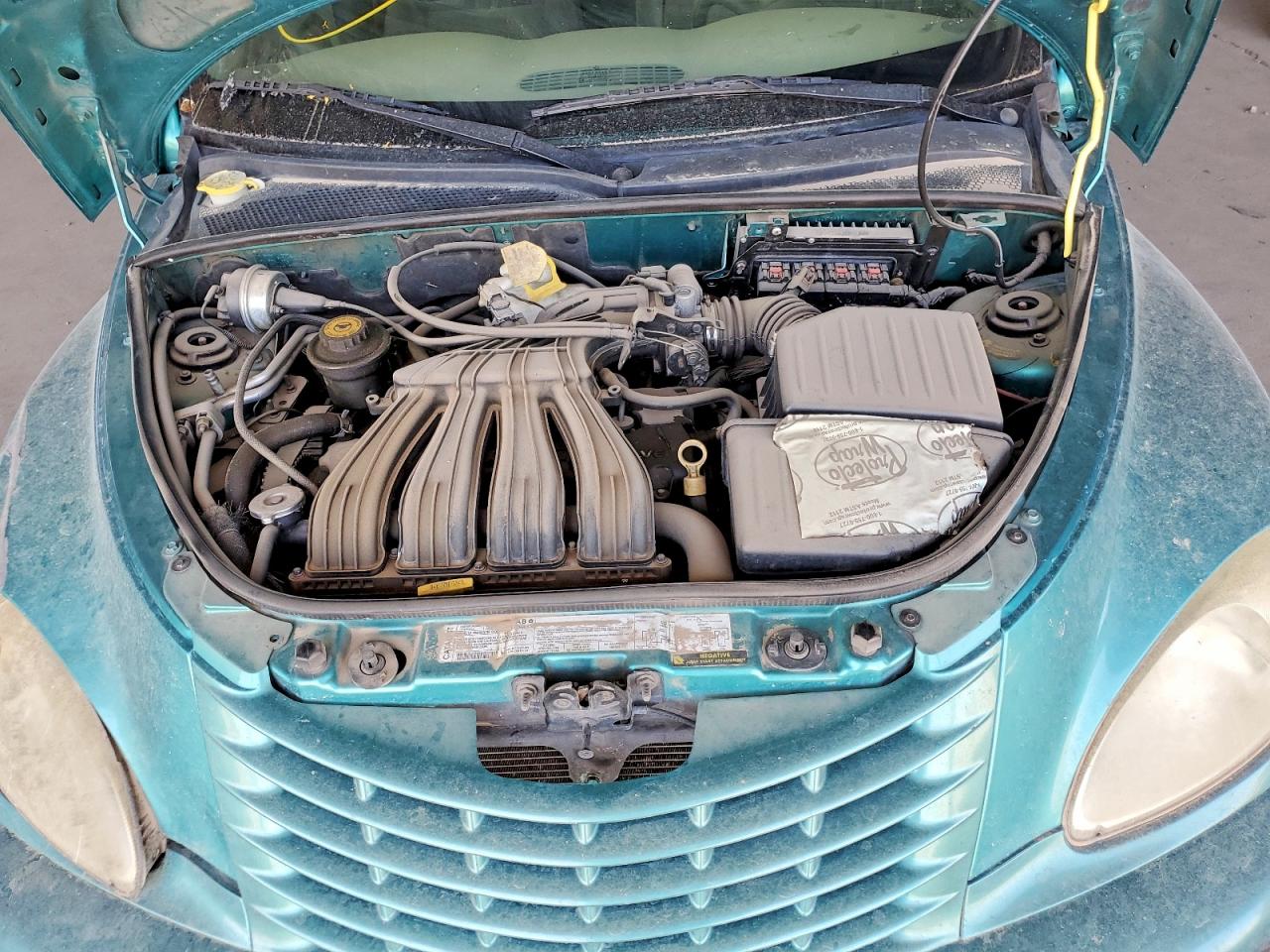 2004 Chrysler Pt Cruiser Touring Green vin: 3C4FY58B84T254389