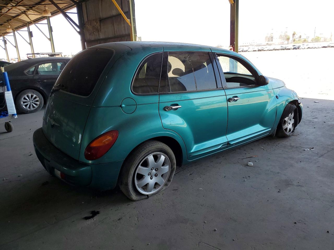 2004 Chrysler Pt Cruiser Touring Green vin: 3C4FY58B84T254389