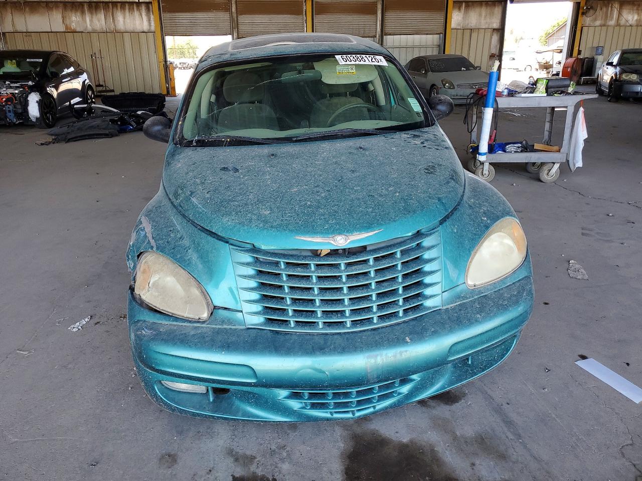 2004 Chrysler Pt Cruiser Touring Green vin: 3C4FY58B84T254389