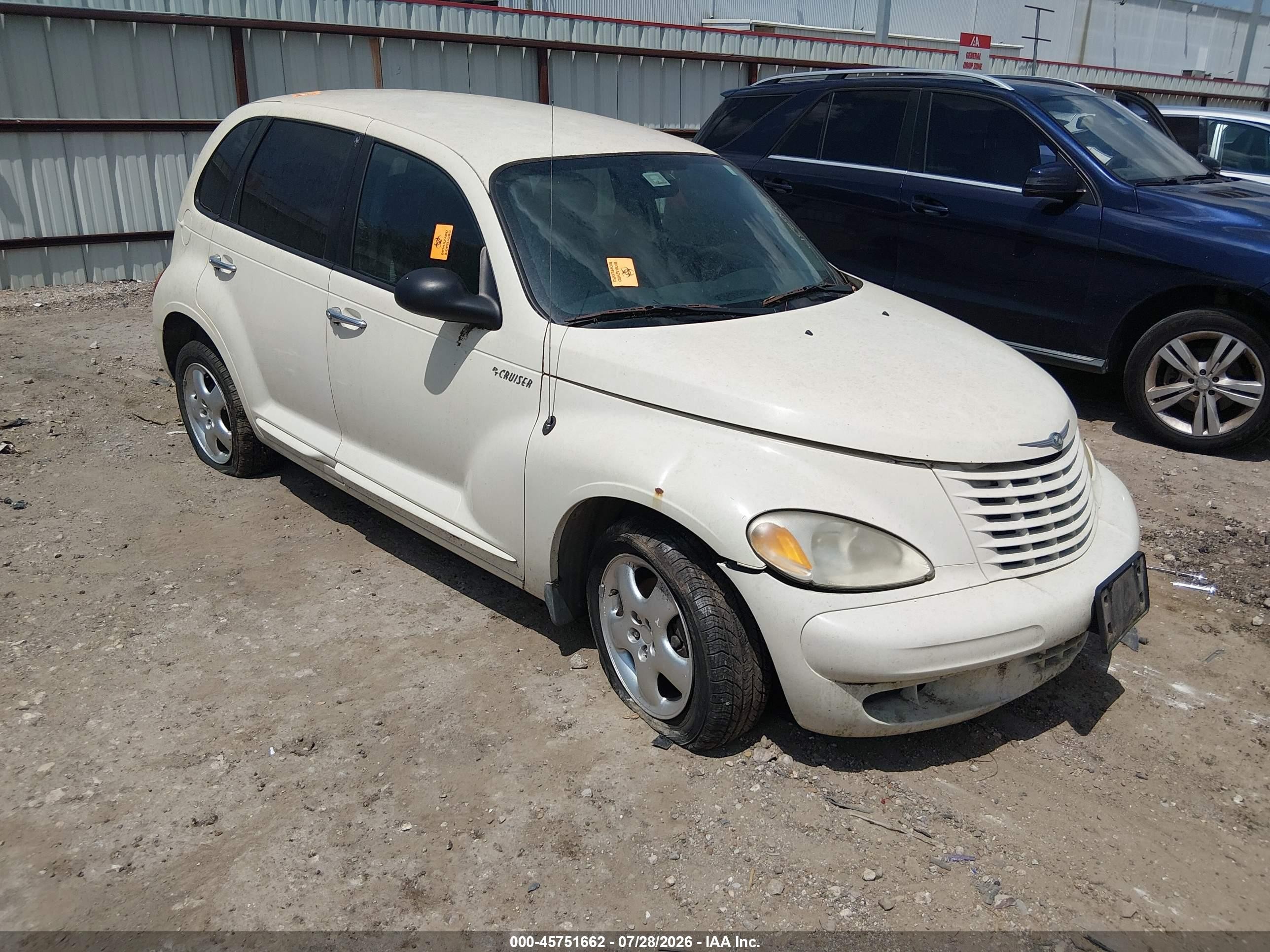 2005 Chrysler Pt Cruiser Touring Белый vin: 3C4FY58B85T574748
