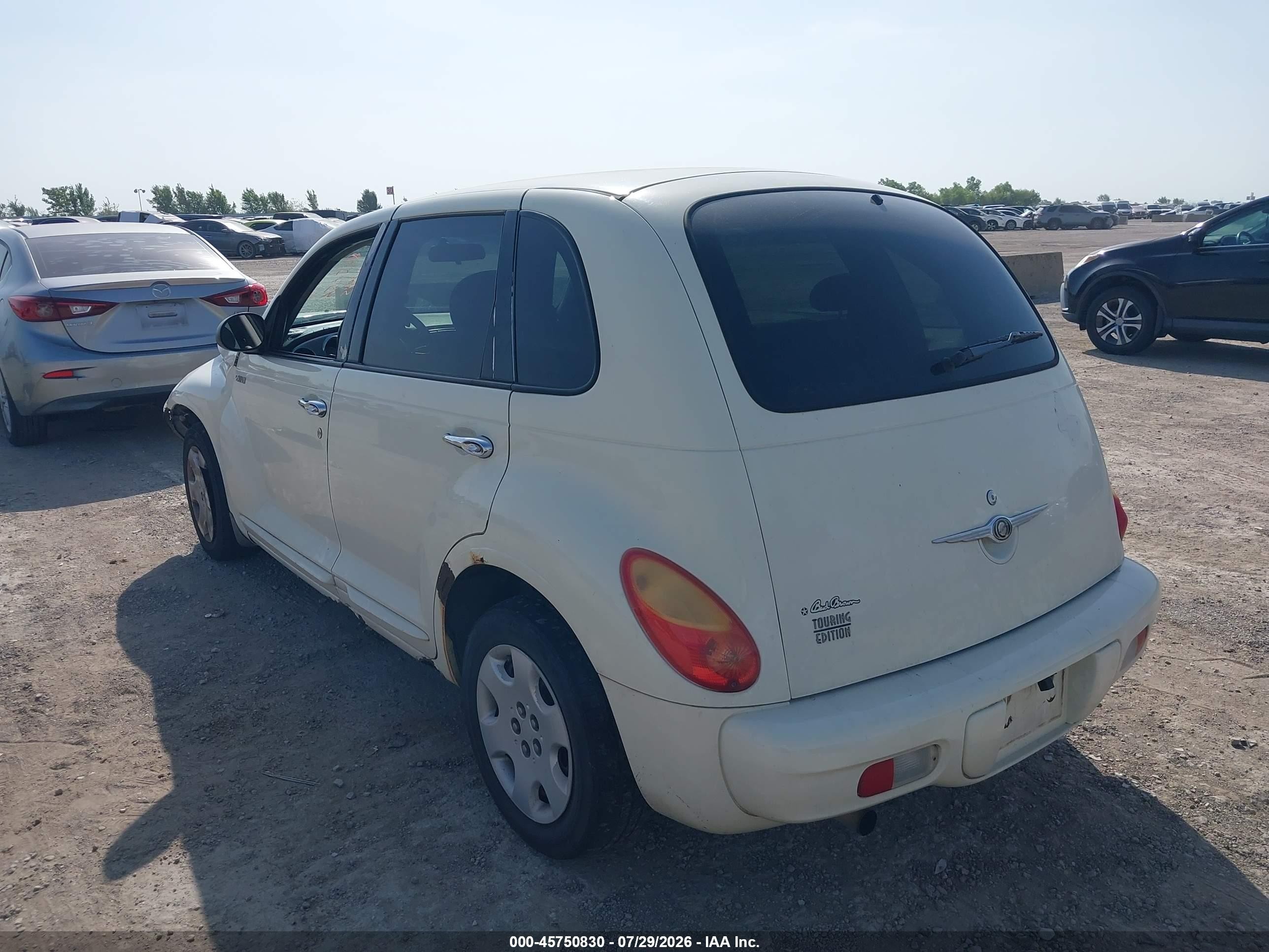 2005 Chrysler Pt Cruiser Touring Cream vin: 3C4FY58B85T612415