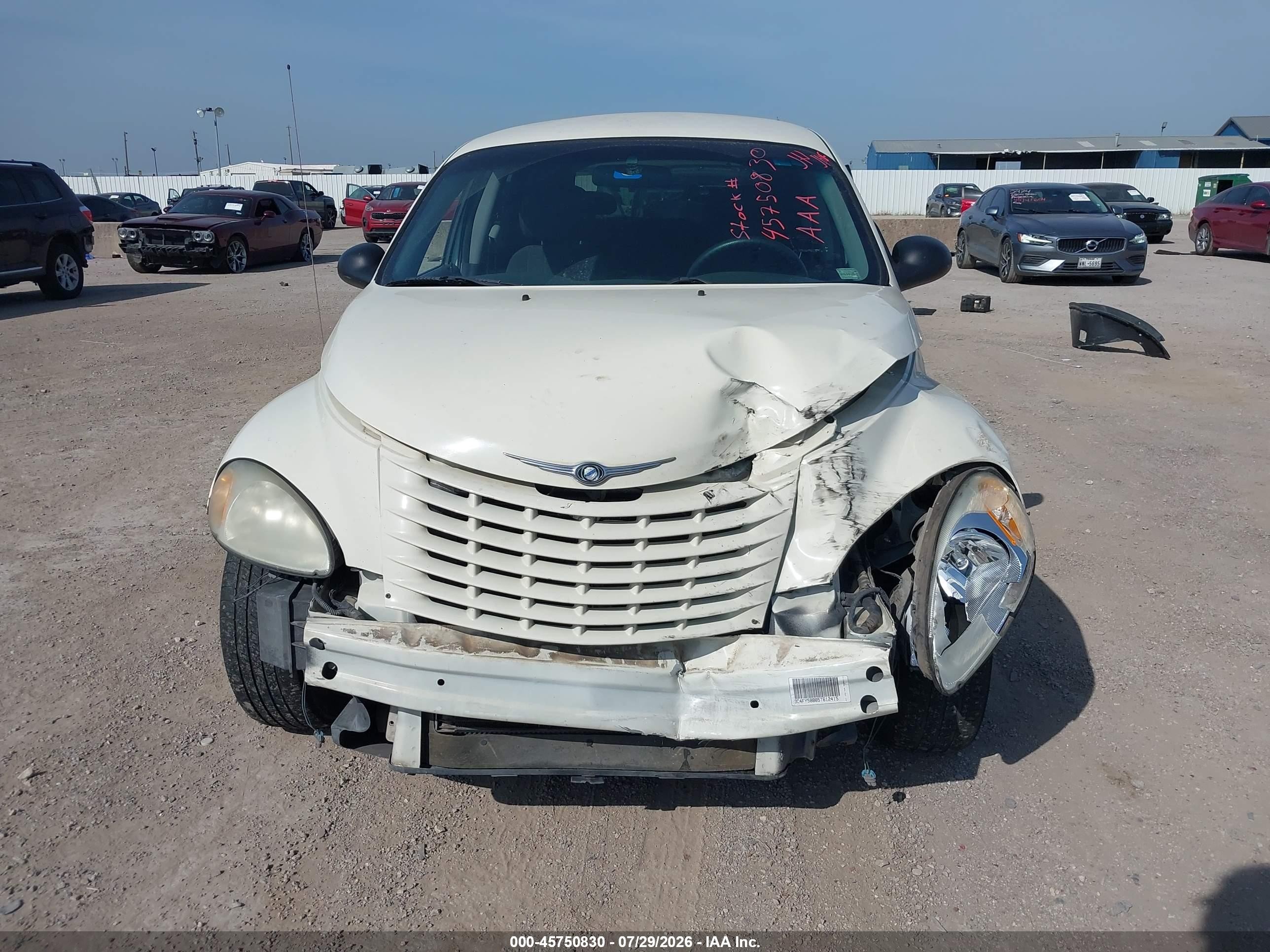 2005 Chrysler Pt Cruiser Touring Cream vin: 3C4FY58B85T612415