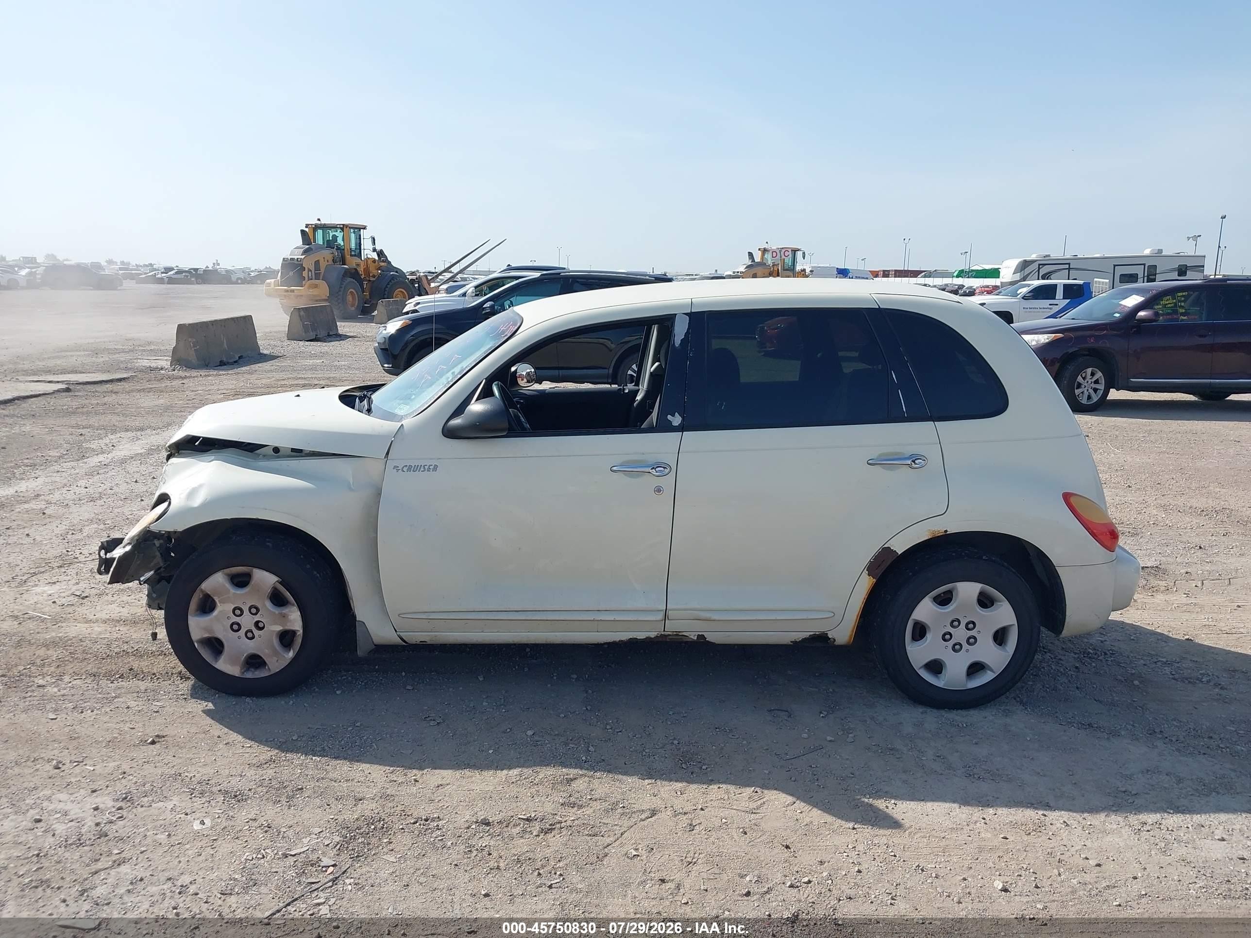 2005 Chrysler Pt Cruiser Touring Cream vin: 3C4FY58B85T612415