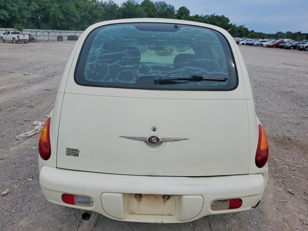 2005 Chrysler Pt Cruiser Touring White vin: 3C4FY58B85T635287