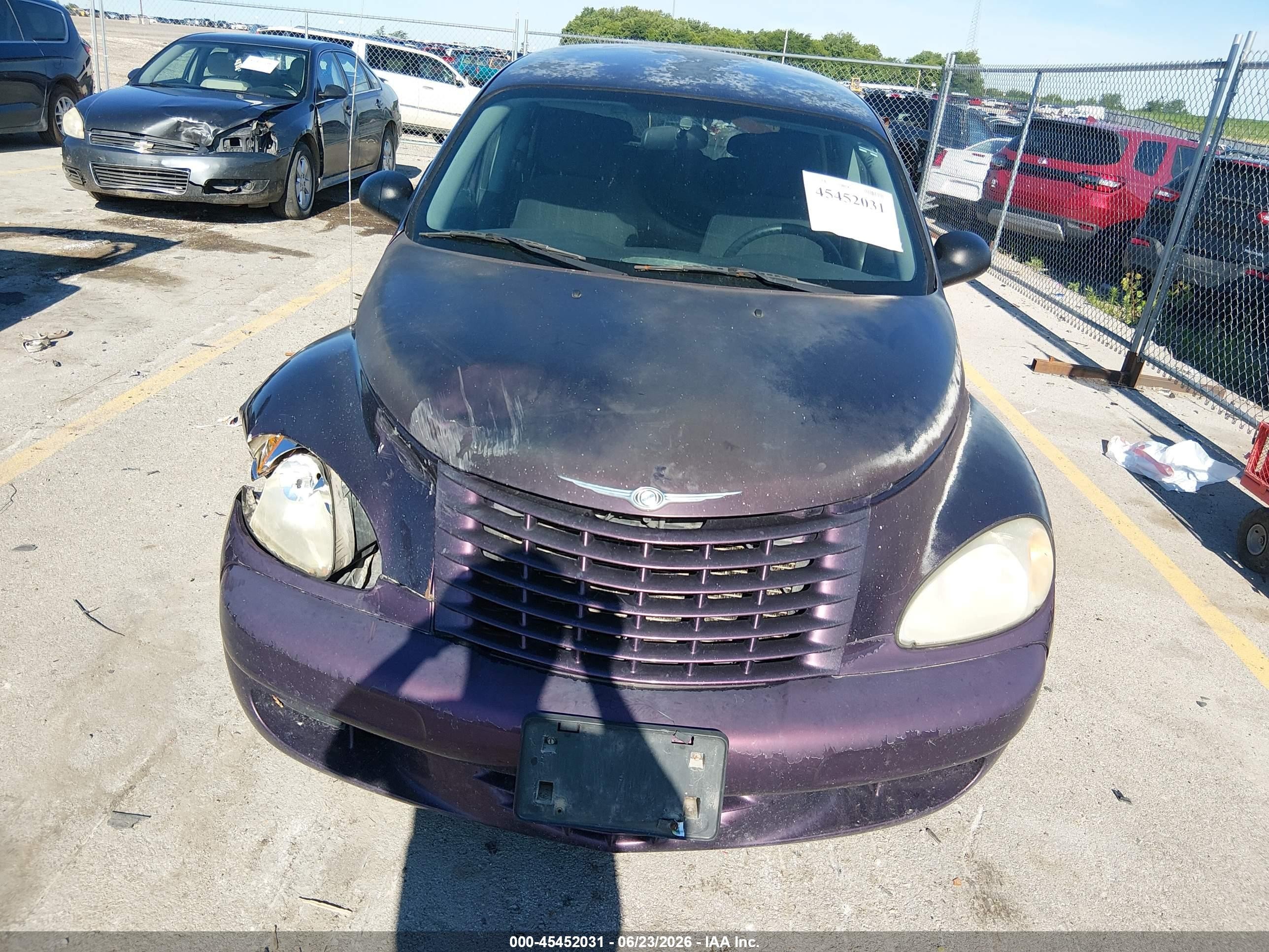 2005 Chrysler Pt Cruiser Touring Фиолетовый vin: 3C4FY58B95T529673