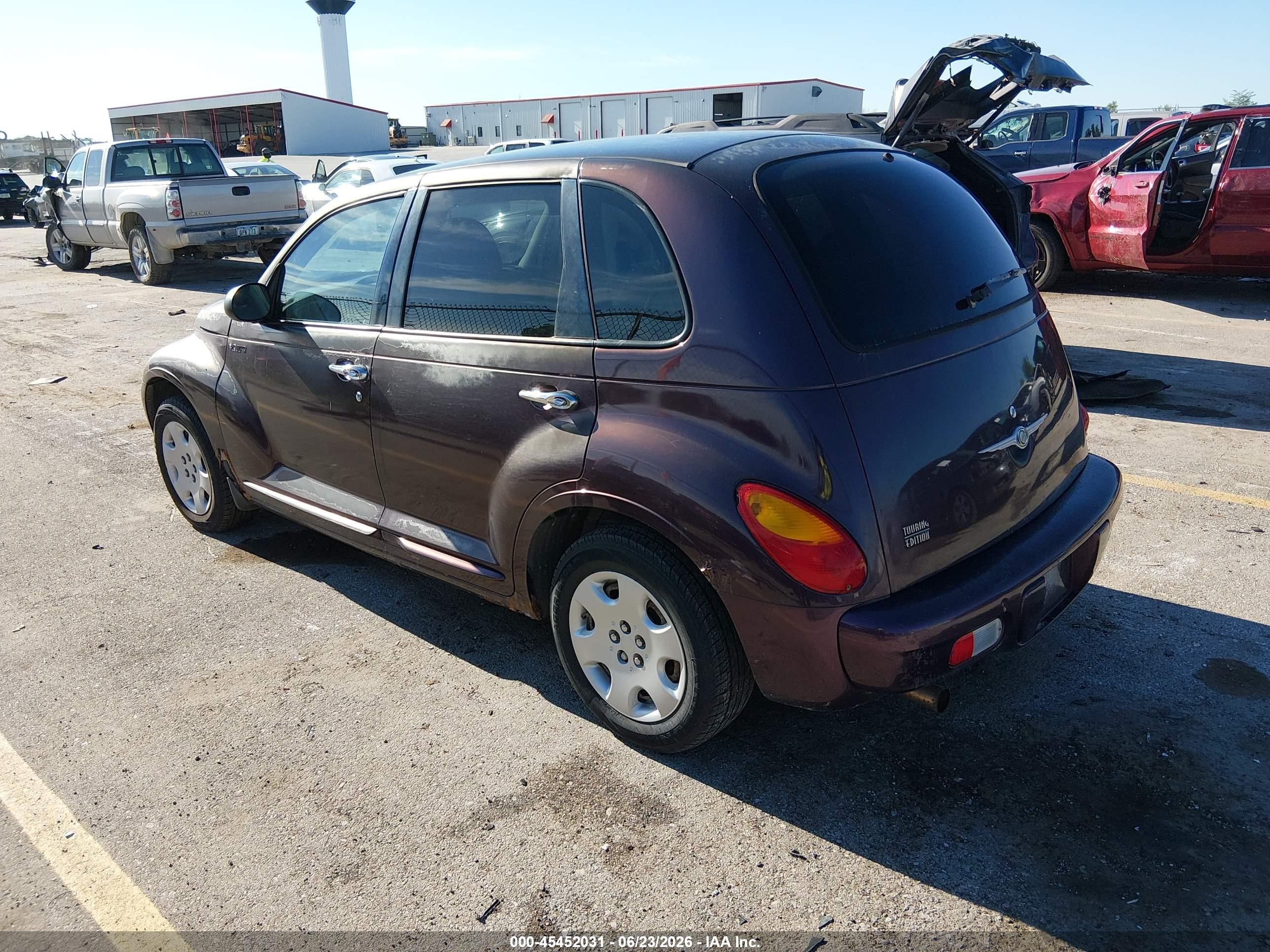 2005 Chrysler Pt Cruiser Touring Фиолетовый vin: 3C4FY58B95T529673