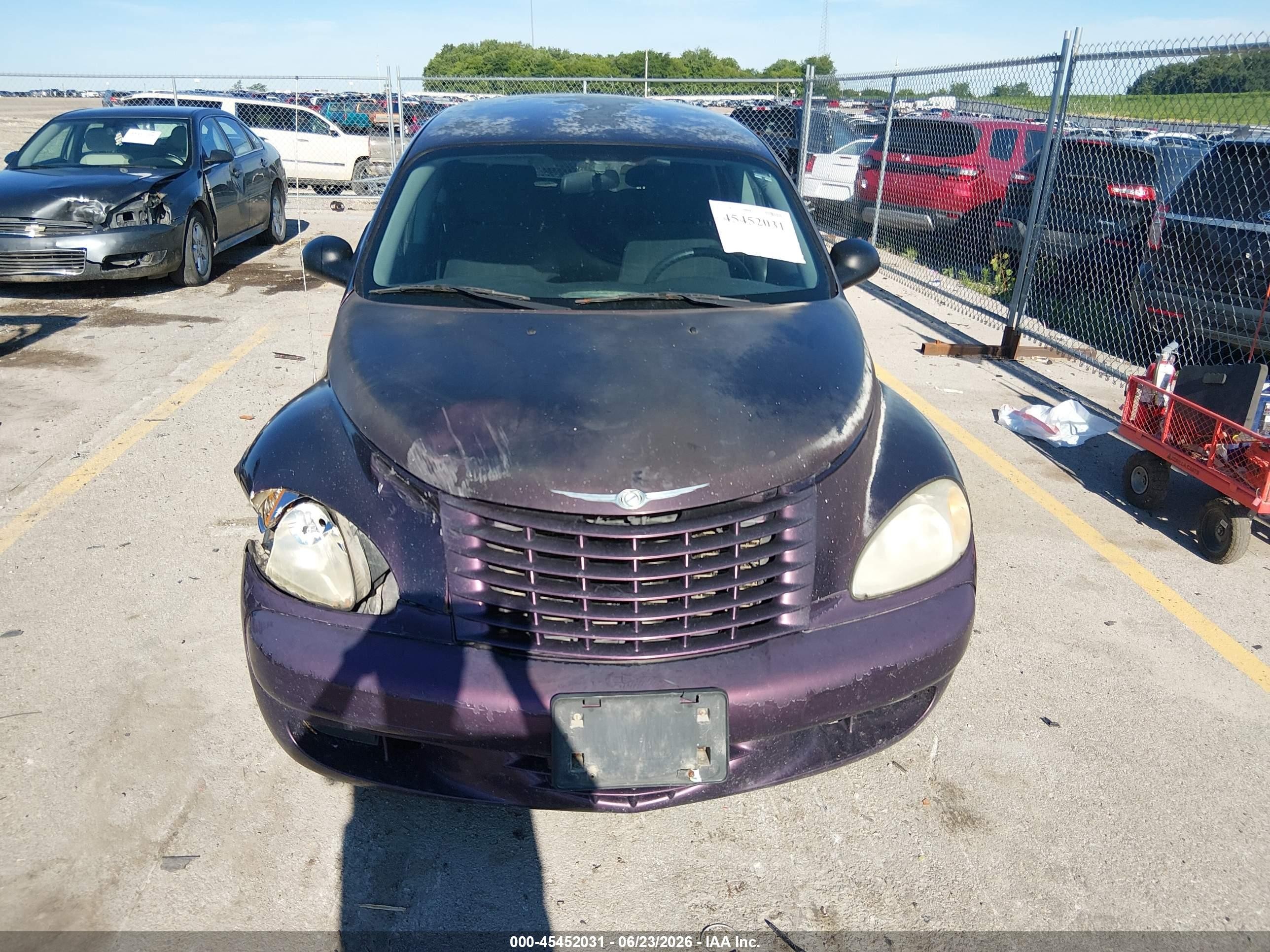 2005 Chrysler Pt Cruiser Touring Фиолетовый vin: 3C4FY58B95T529673
