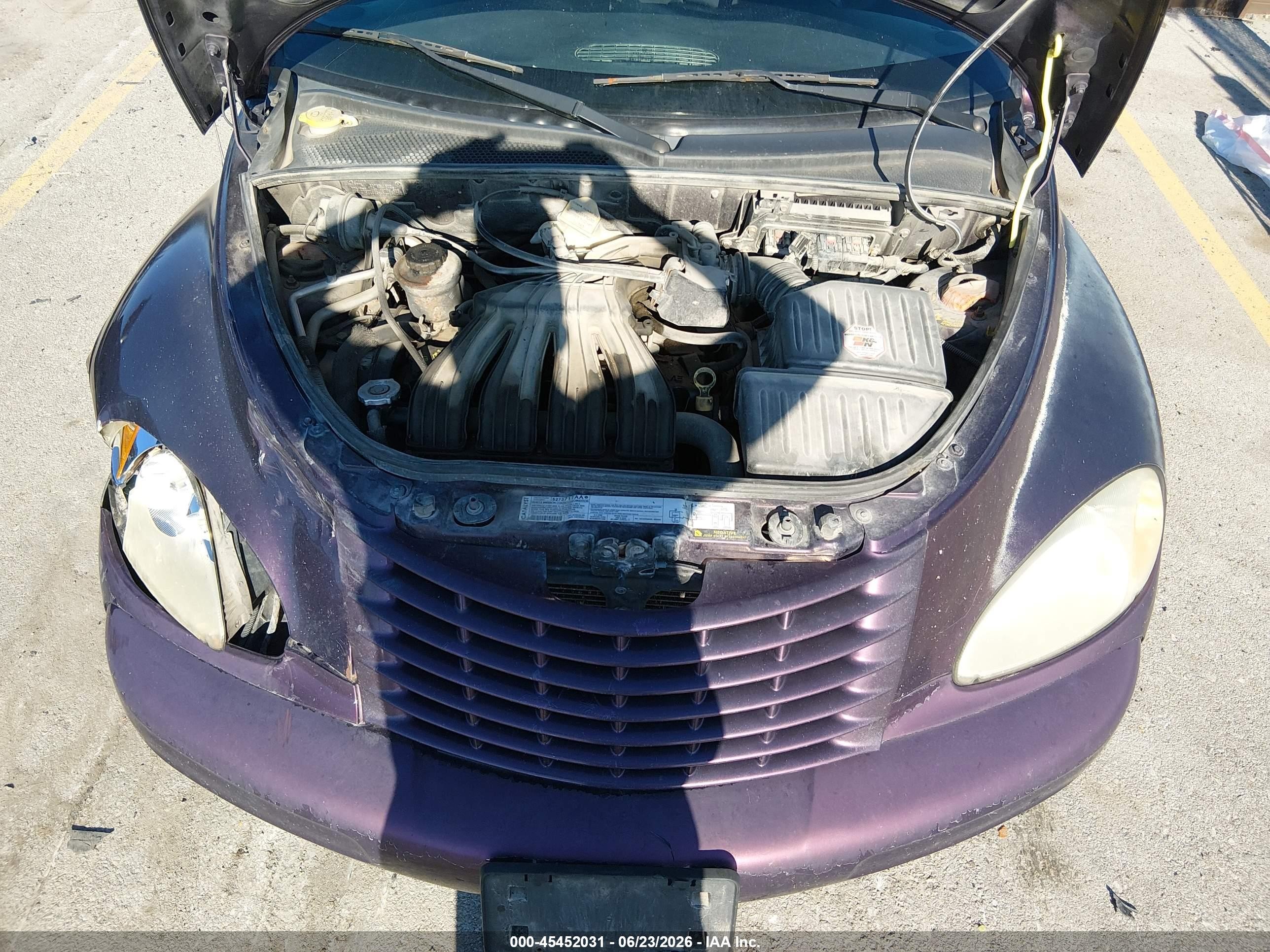 2005 Chrysler Pt Cruiser Touring Фиолетовый vin: 3C4FY58B95T529673