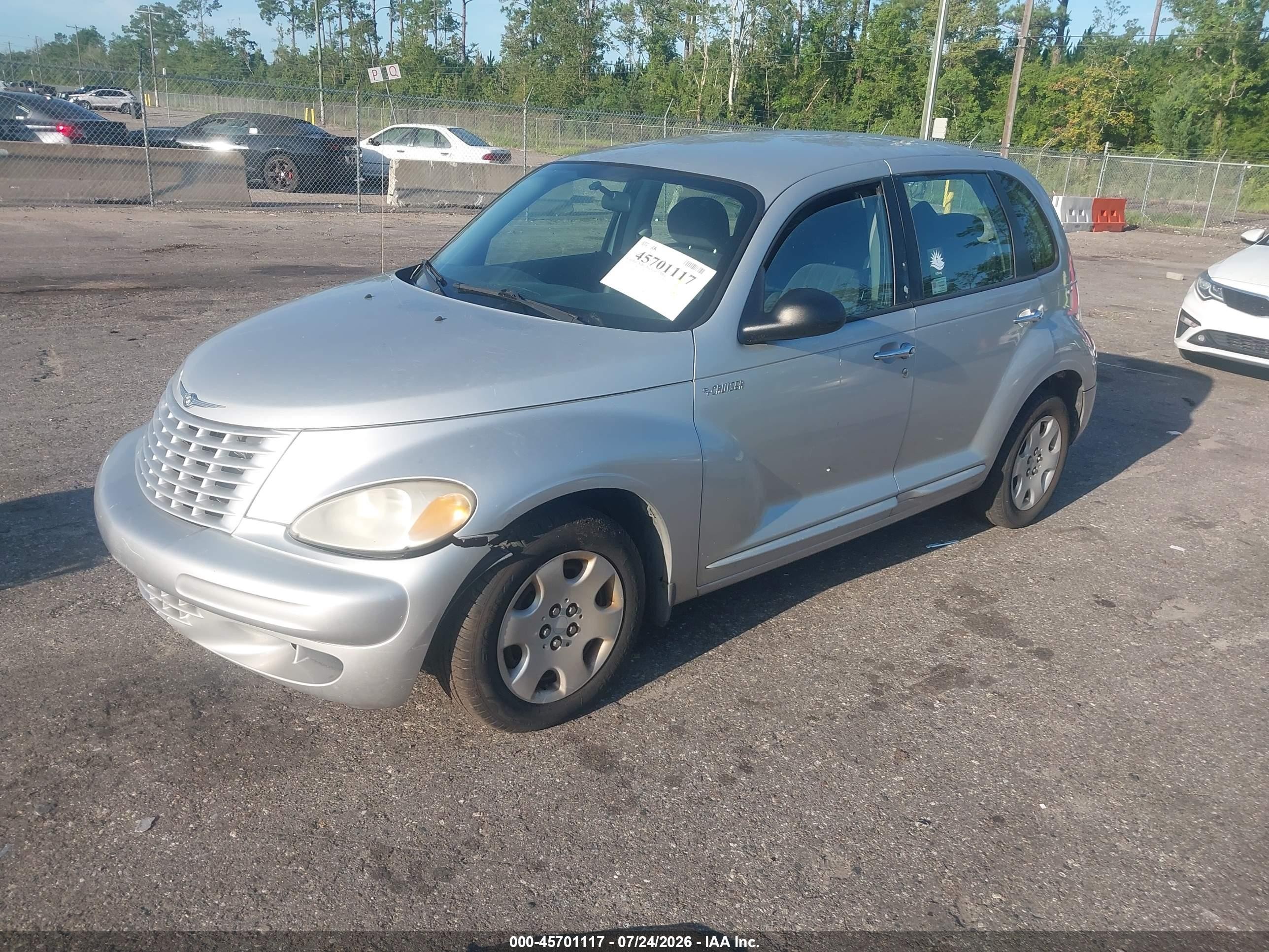2005 Chrysler Pt Cruiser Touring Silver vin: 3C4FY58B95T591946