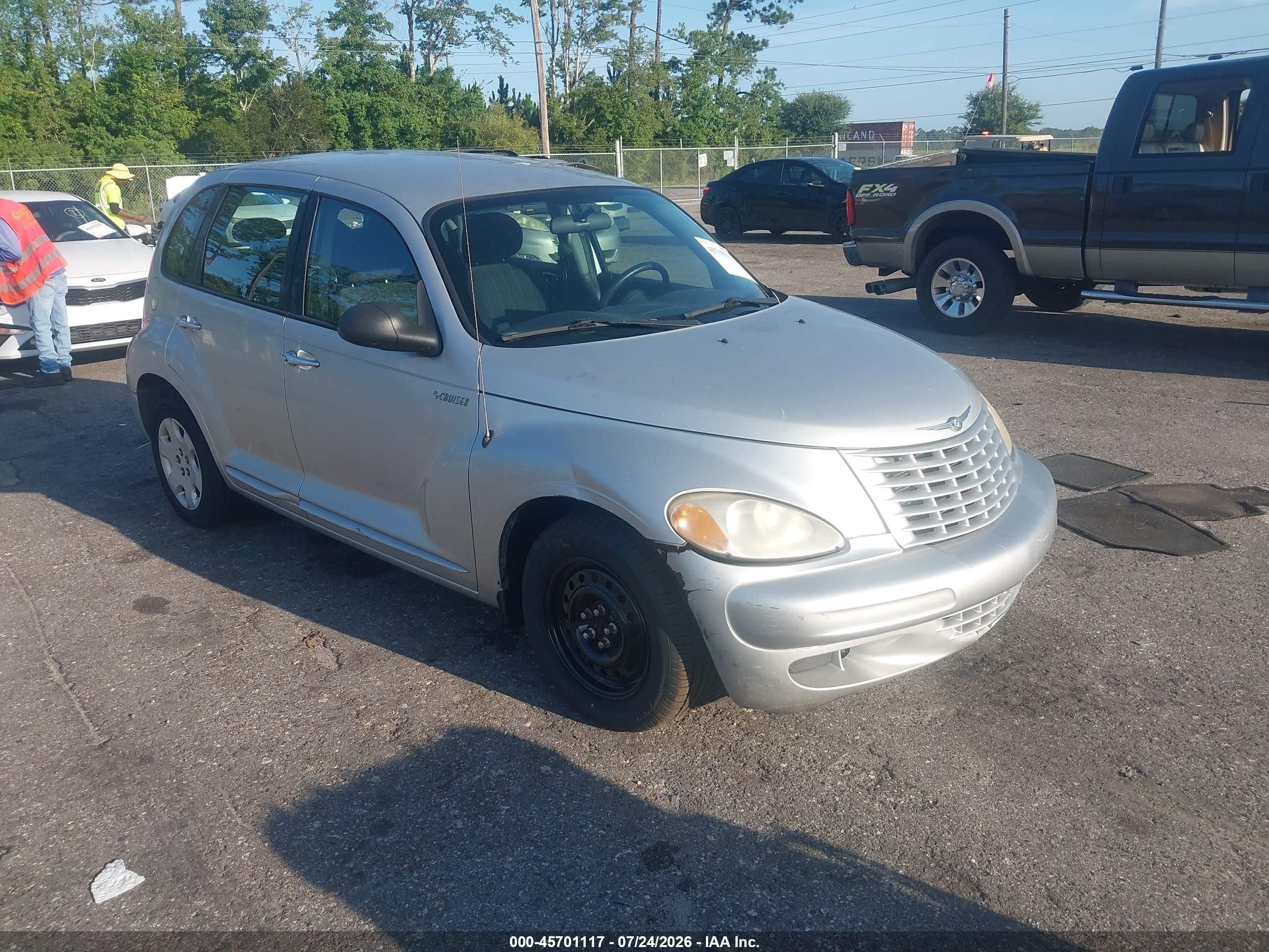 2005 Chrysler Pt Cruiser Touring Silver vin: 3C4FY58B95T591946