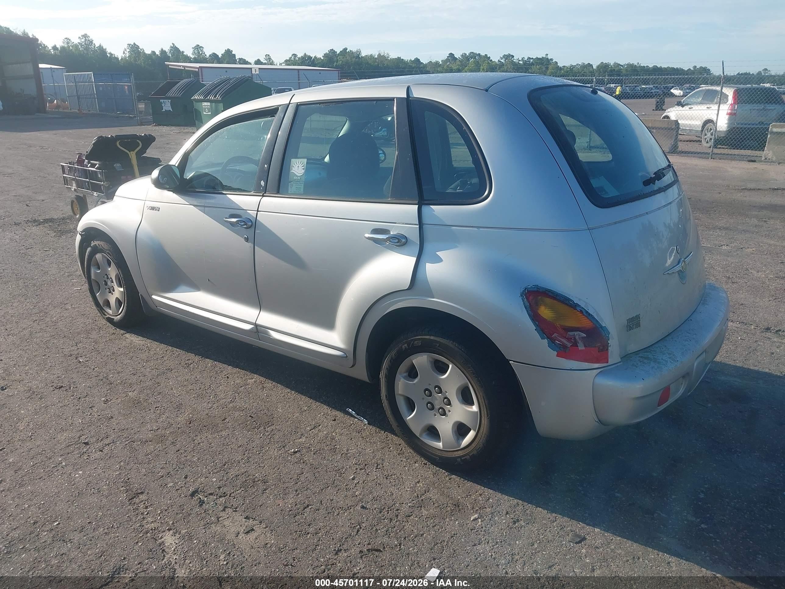 2005 Chrysler Pt Cruiser Touring Silver vin: 3C4FY58B95T591946