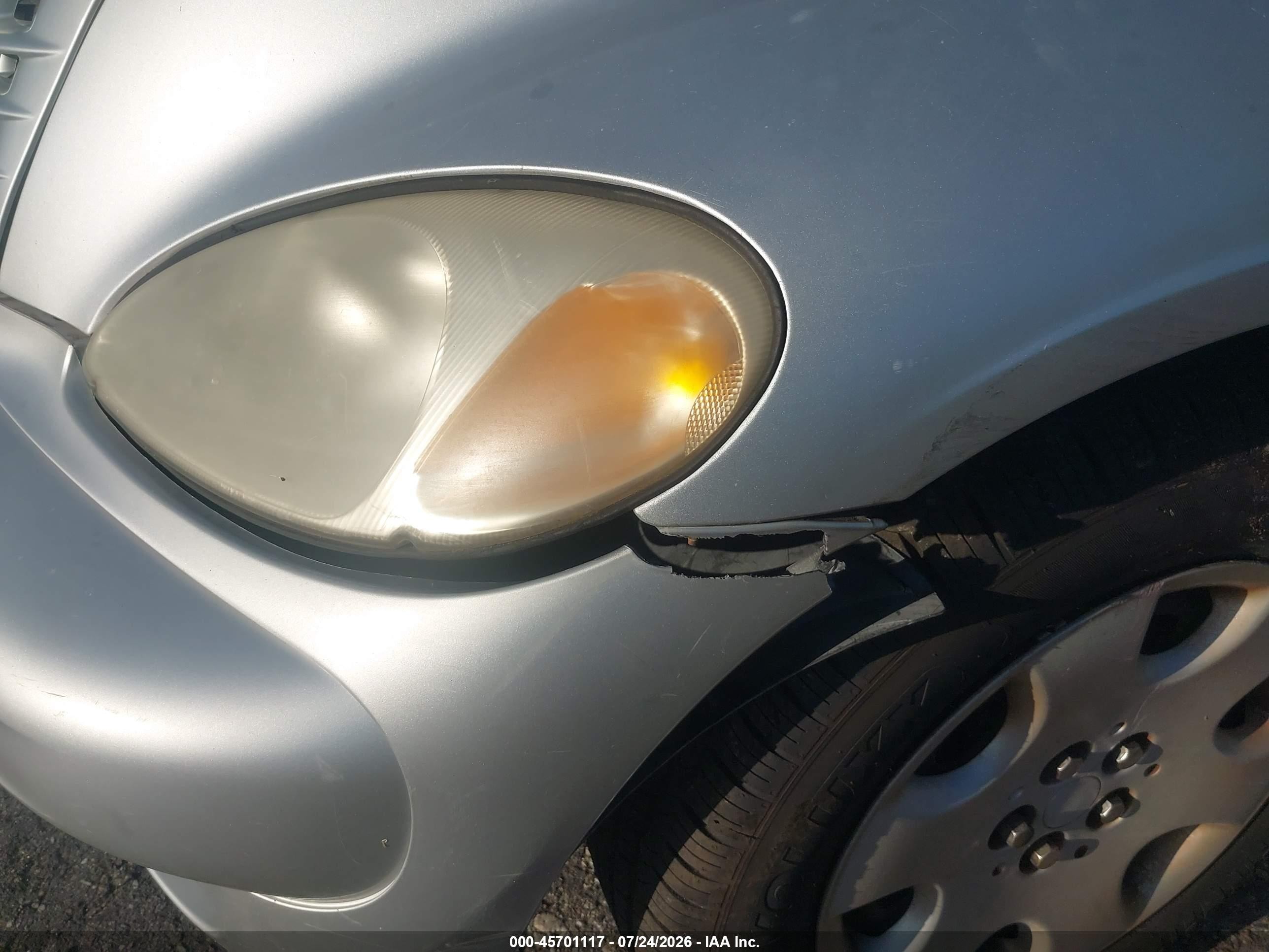 2005 Chrysler Pt Cruiser Touring Silver vin: 3C4FY58B95T591946