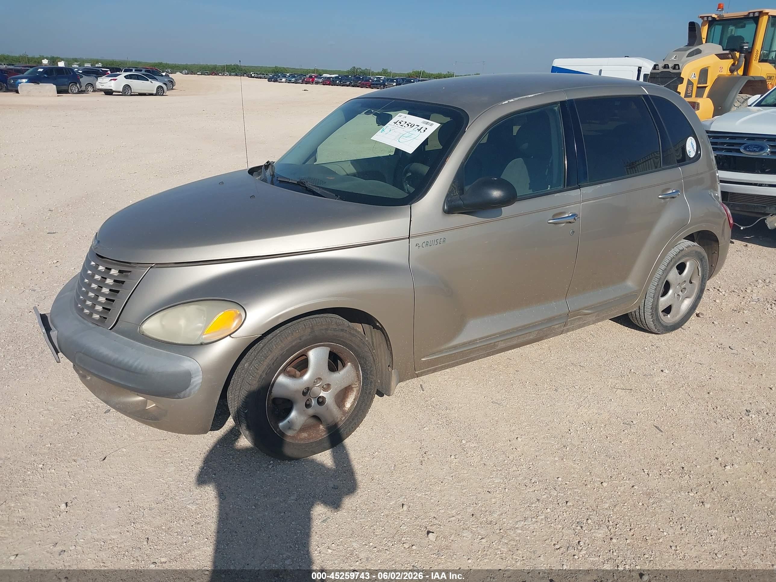 2002 Chrysler Pt Cruiser Touring Silver vin: 3C4FY58BX2T275743