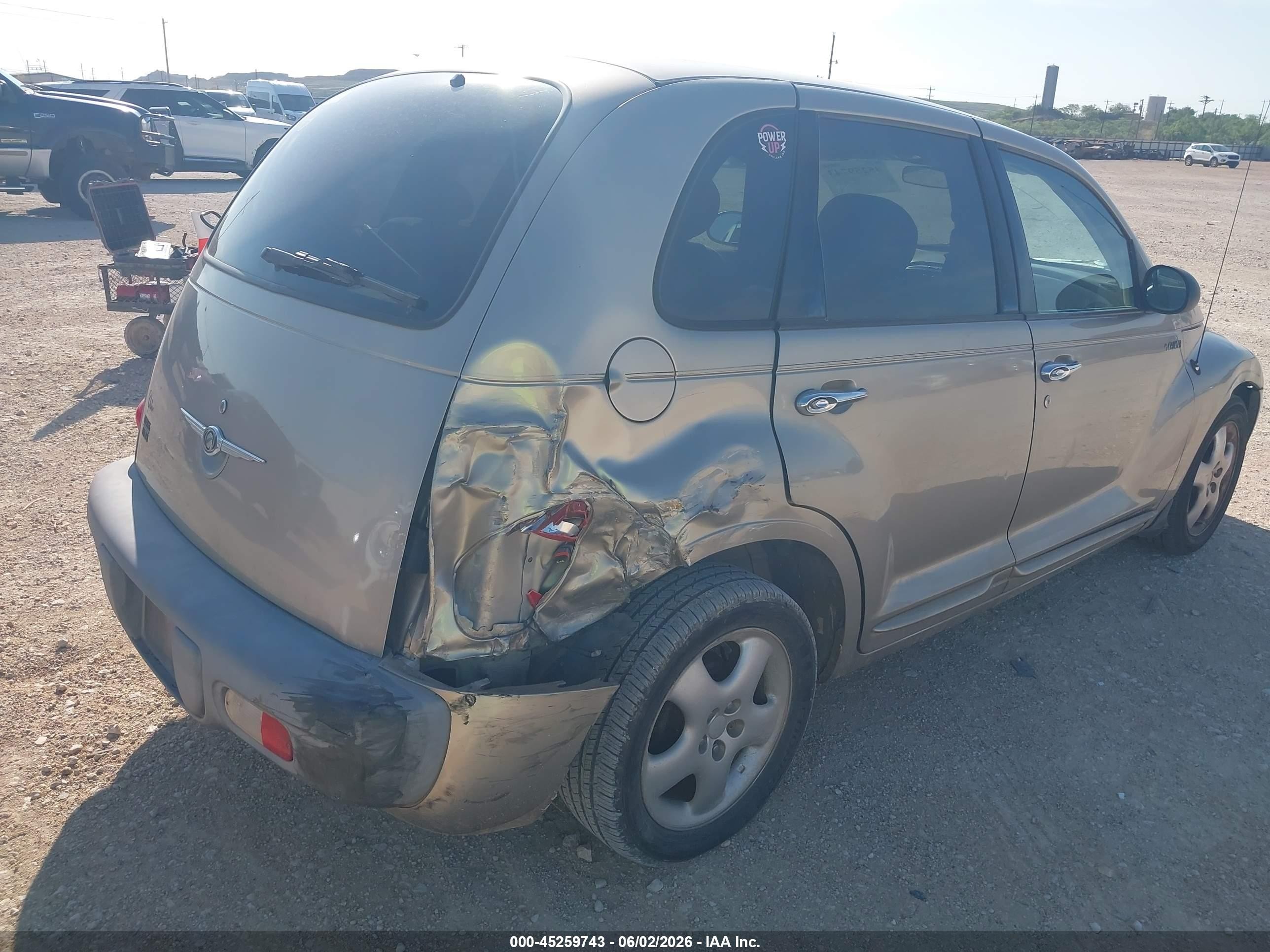 2002 Chrysler Pt Cruiser Touring Silver vin: 3C4FY58BX2T275743