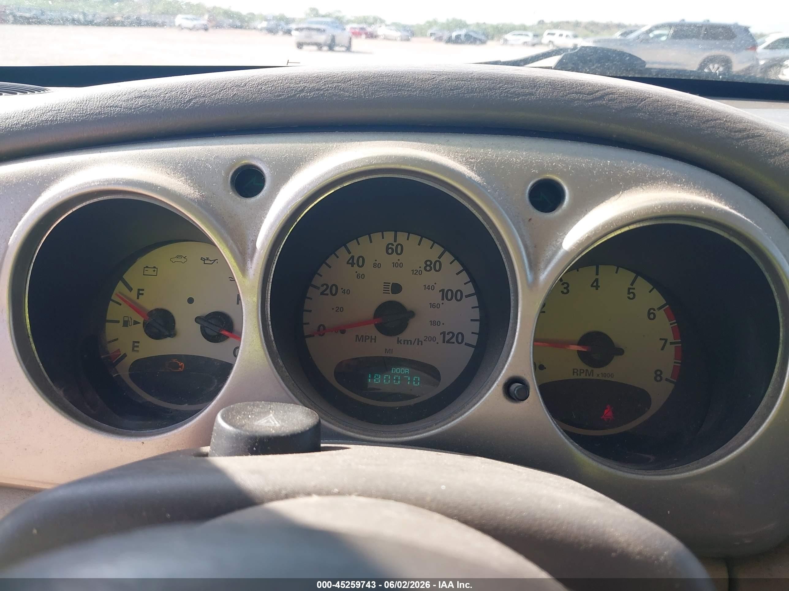 2002 Chrysler Pt Cruiser Touring Silver vin: 3C4FY58BX2T275743