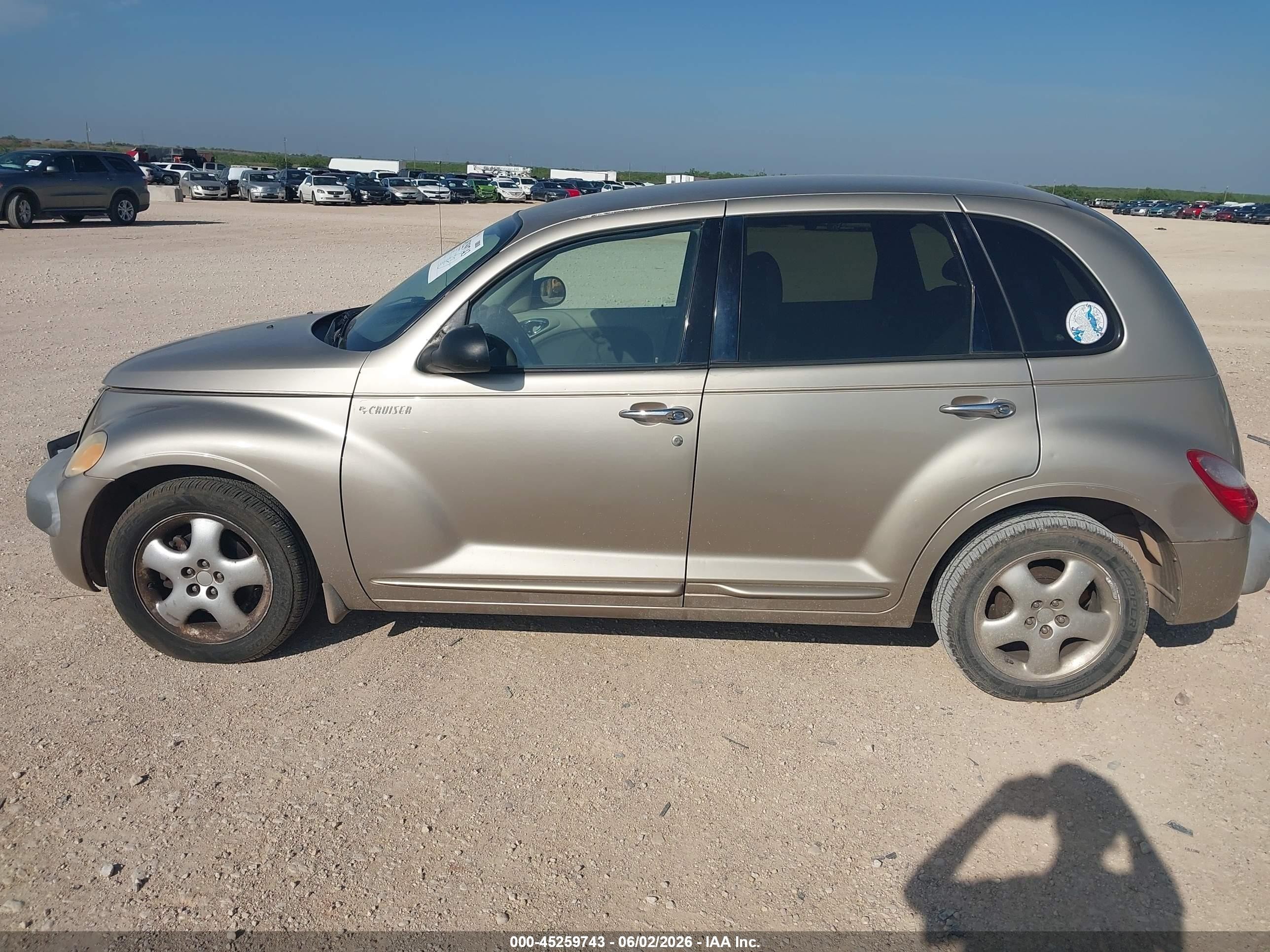 2002 Chrysler Pt Cruiser Touring Silver vin: 3C4FY58BX2T275743