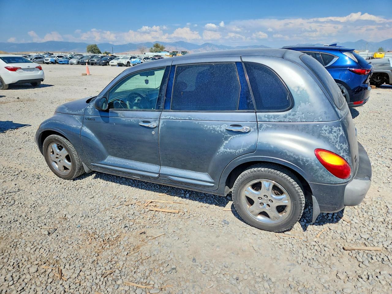 2002 Chrysler Pt Cruiser Touring Blue vin: 3C4FY58BX2T303945