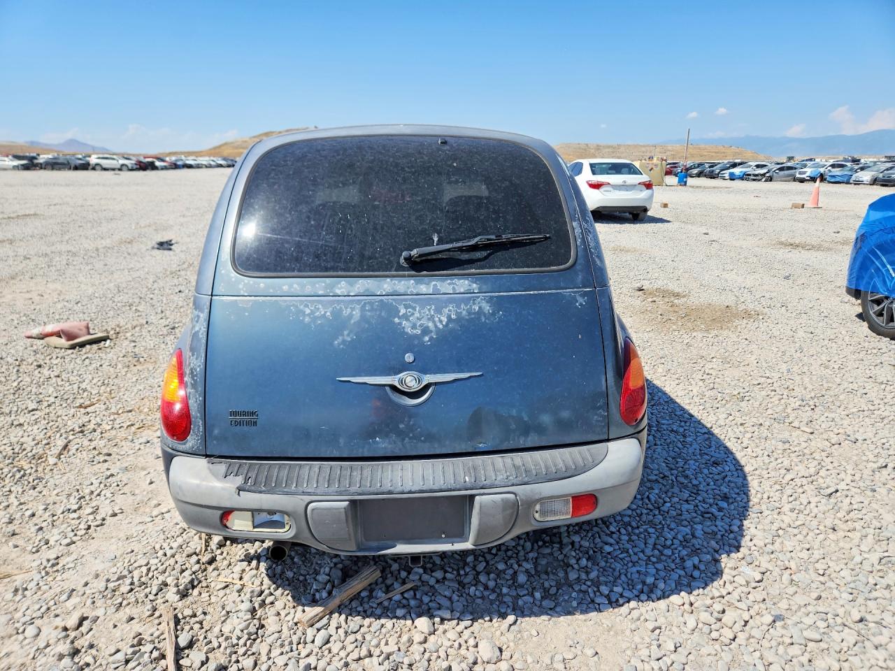 2002 Chrysler Pt Cruiser Touring Blue vin: 3C4FY58BX2T303945
