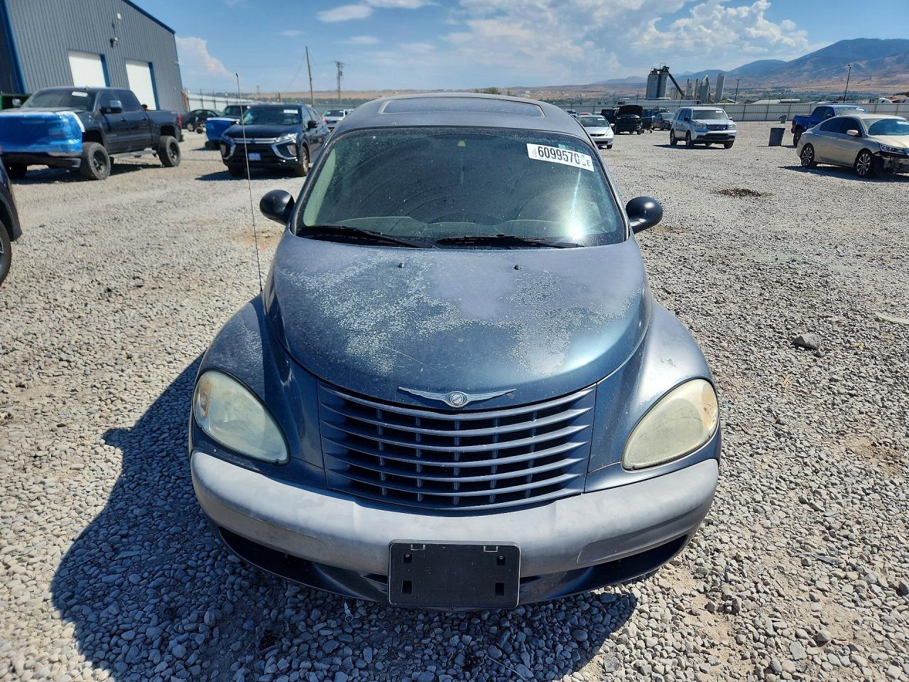2002 Chrysler Pt Cruiser Touring Blue vin: 3C4FY58BX2T303945