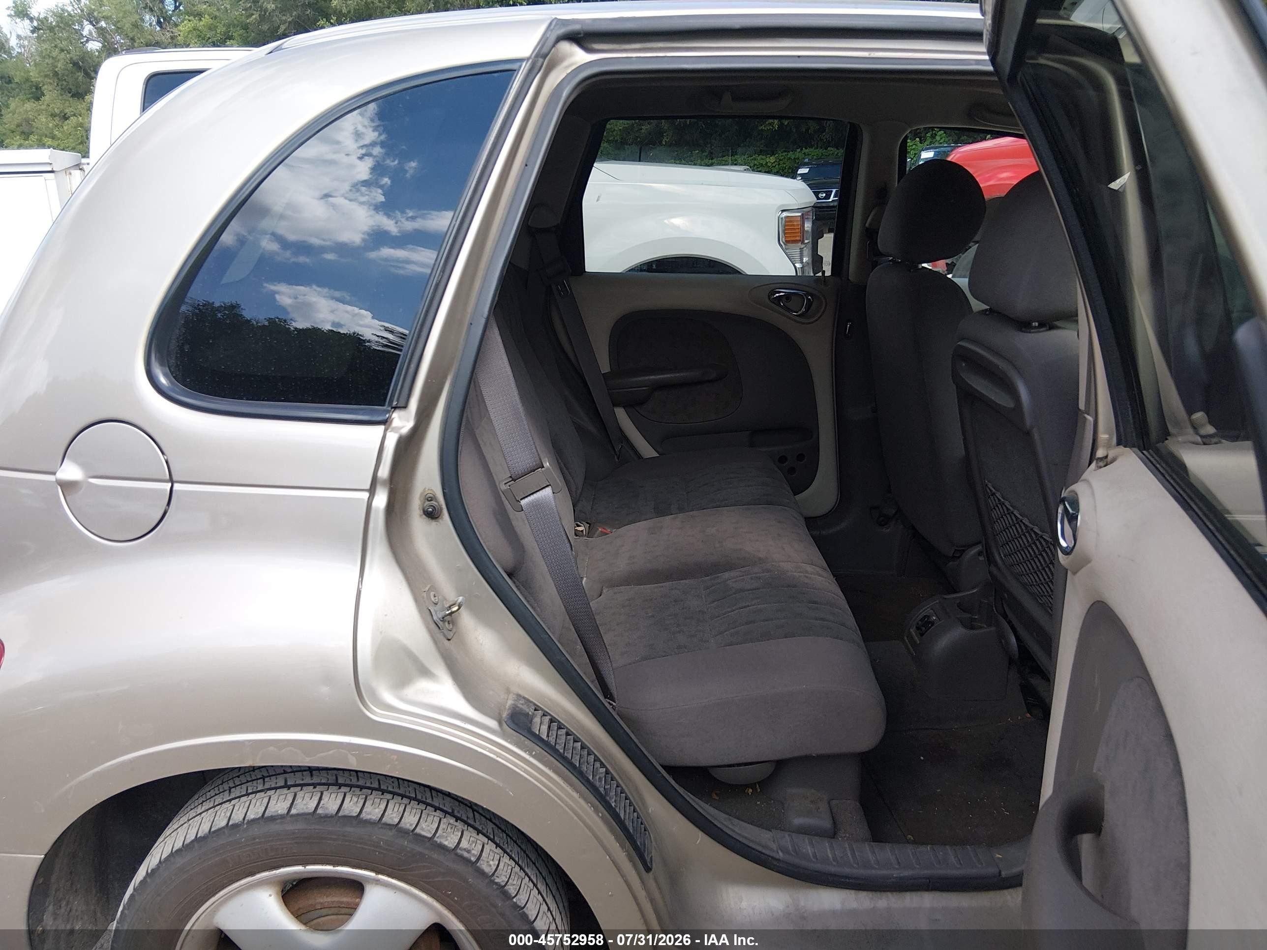 2002 Chrysler Pt Cruiser Touring Бежевый vin: 3C4FY58BX2T371923