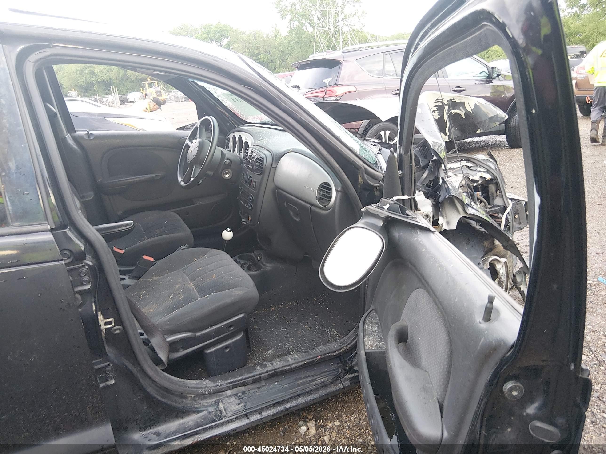 2003 Chrysler Pt Cruiser Touring Black vin: 3C4FY58BX3T505881