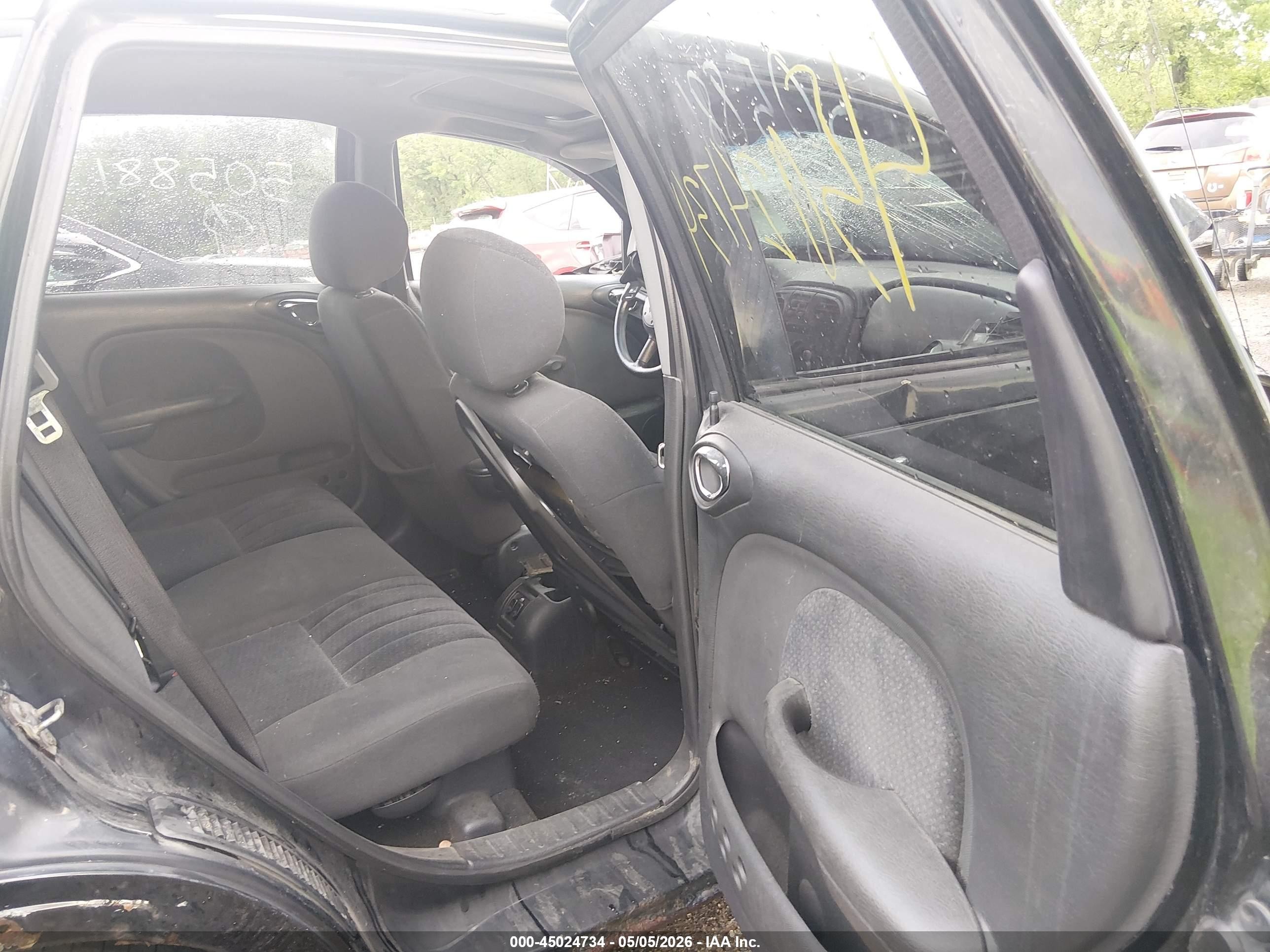 2003 Chrysler Pt Cruiser Touring Black vin: 3C4FY58BX3T505881