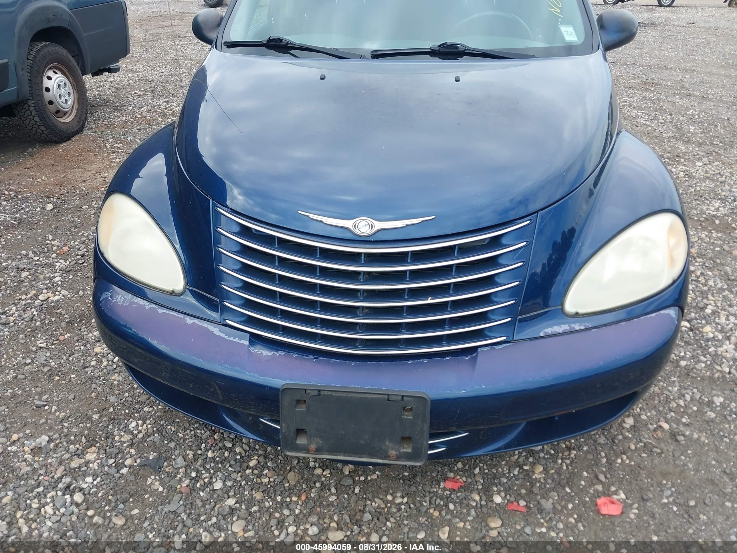 2003 Chrysler Pt Cruiser Touring Blue vin: 3C4FY58BX3T587465