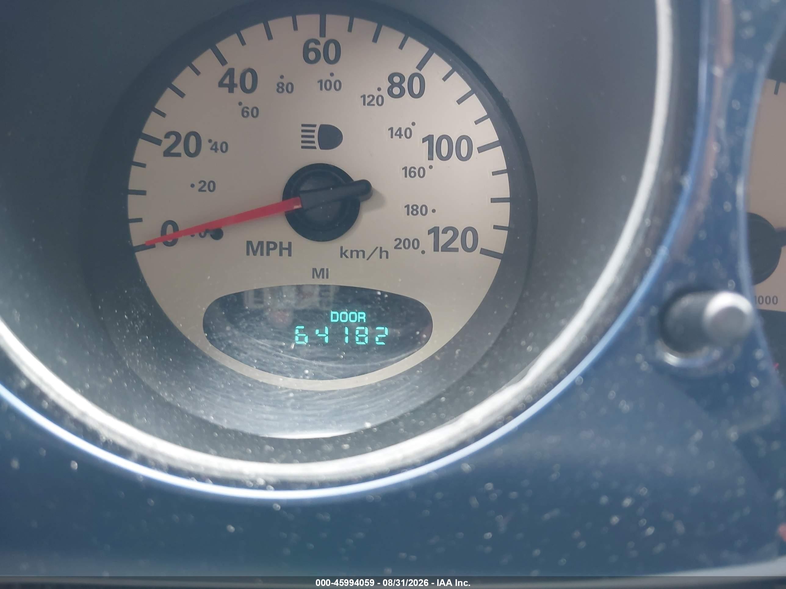 2003 Chrysler Pt Cruiser Touring Blue vin: 3C4FY58BX3T587465