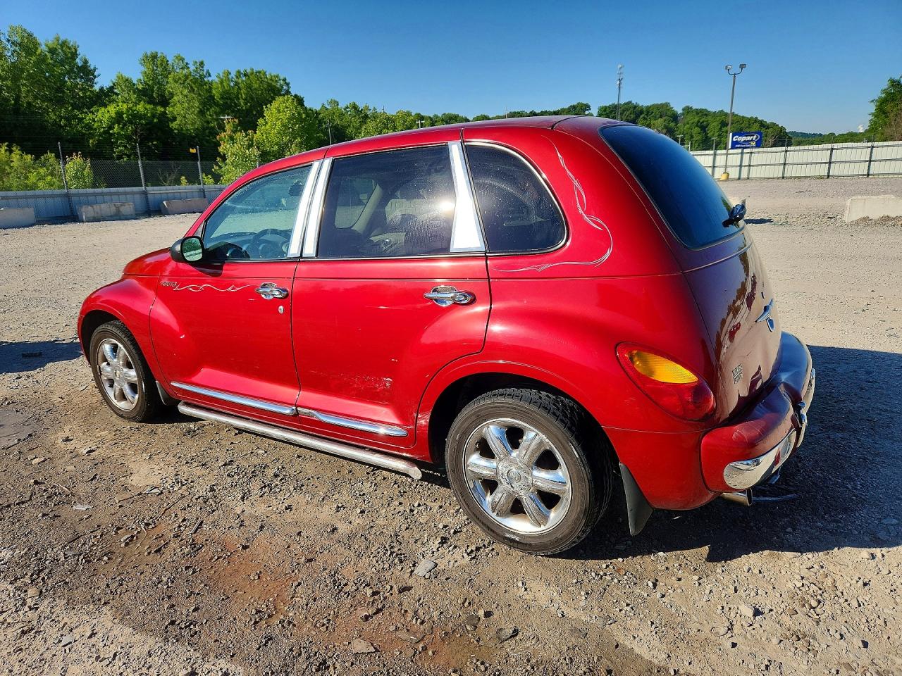 2003 Chrysler Pt Cruiser Touring Red vin: 3C4FY58BX3T592231