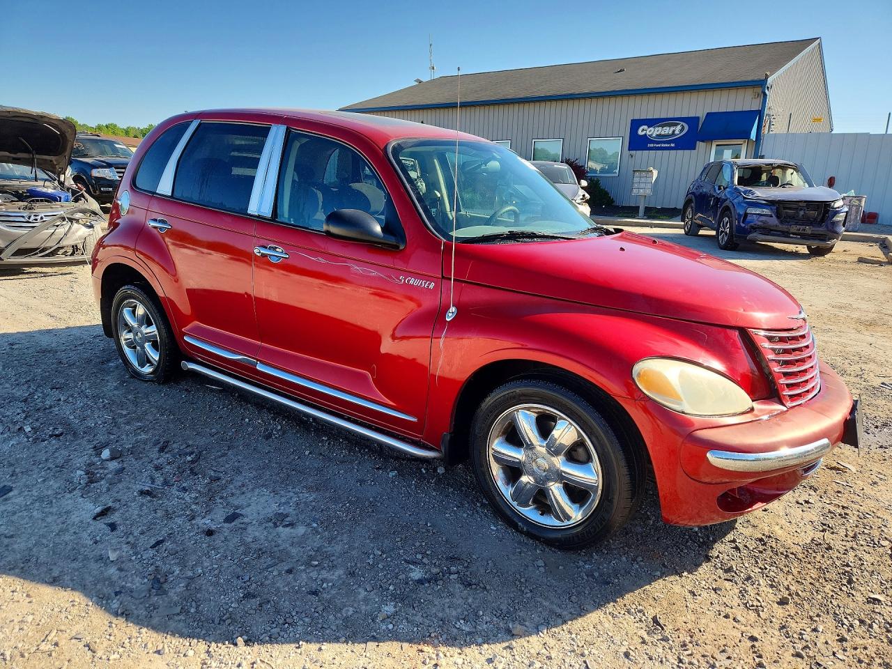 2003 Chrysler Pt Cruiser Touring Red vin: 3C4FY58BX3T592231