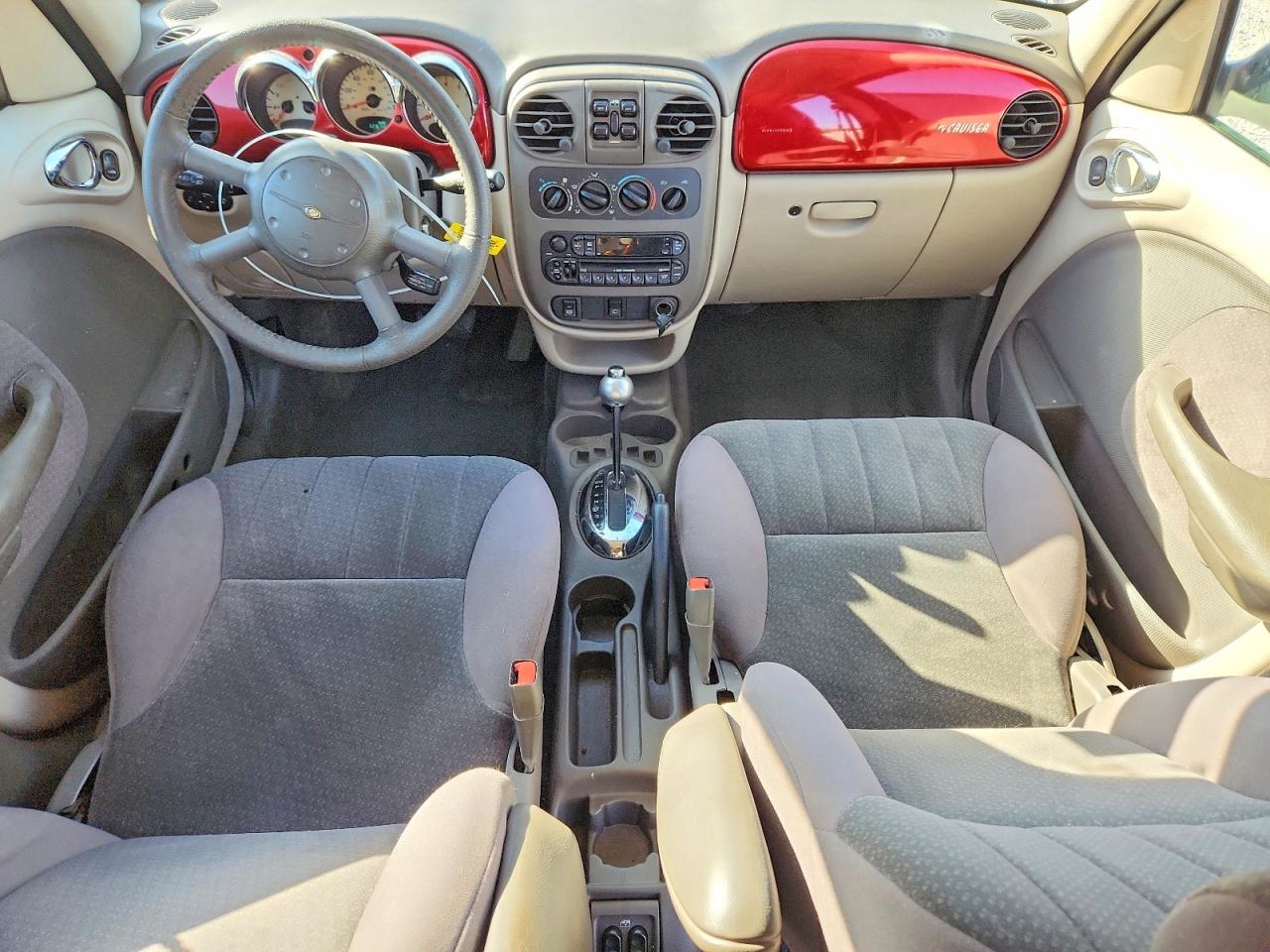 2003 Chrysler Pt Cruiser Touring Red vin: 3C4FY58BX3T592231