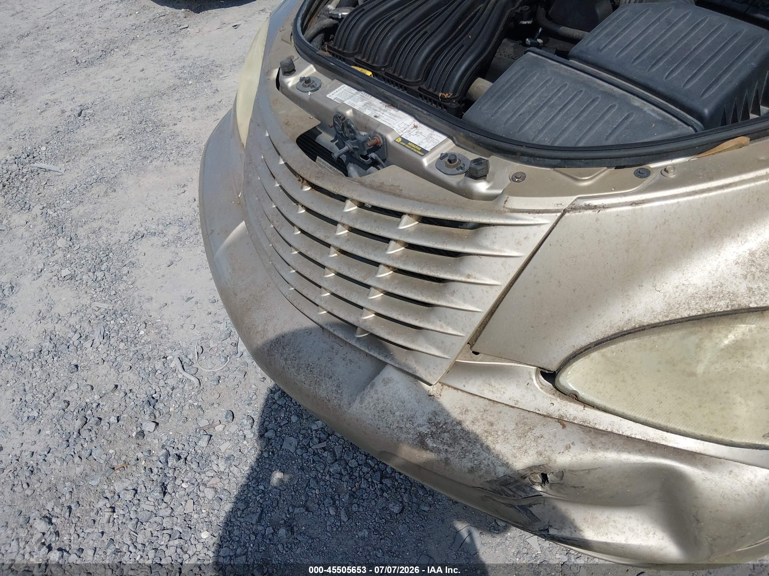 2003 Chrysler Pt Cruiser Touring Gold vin: 3C4FY58BX3T644585
