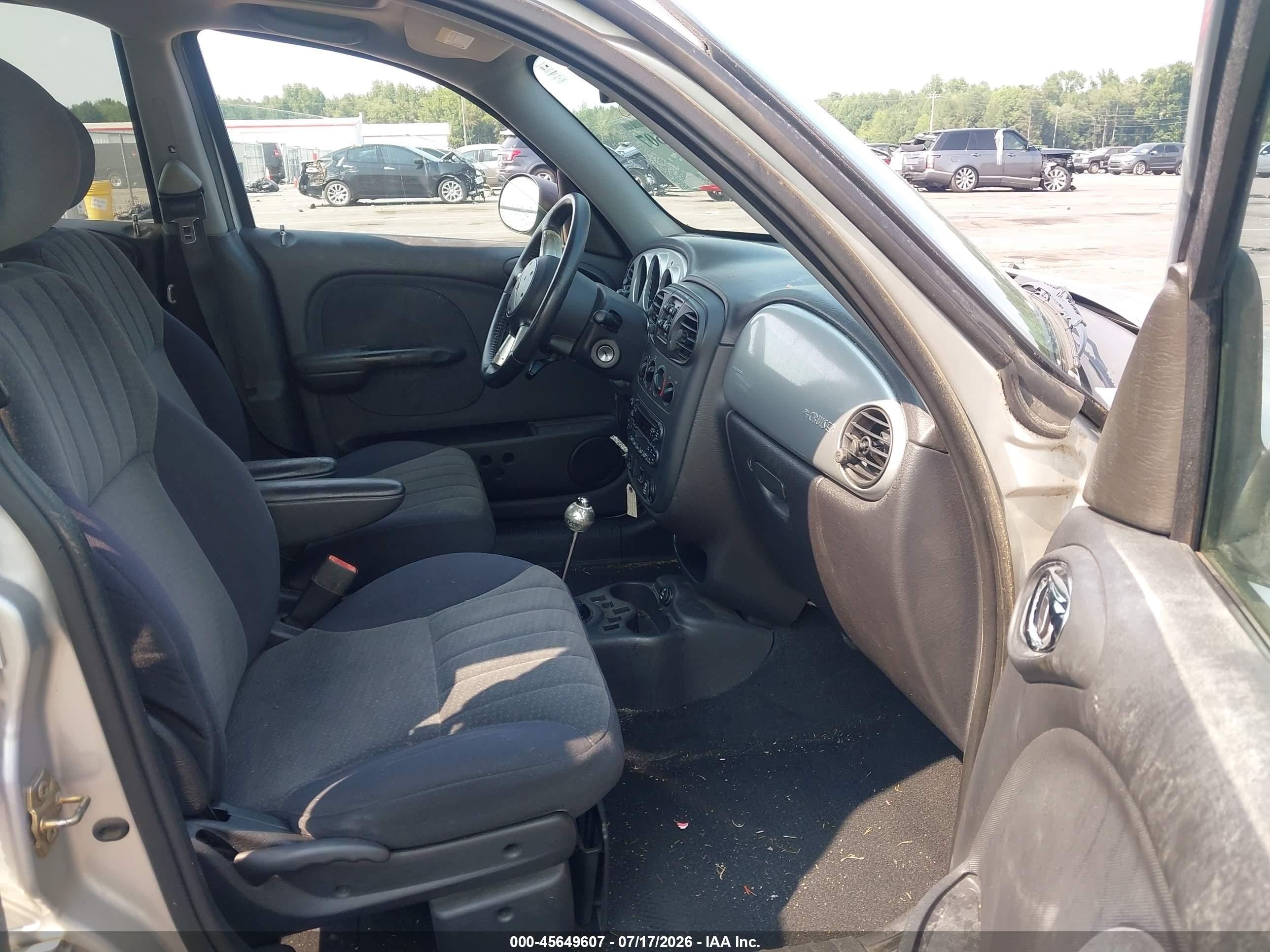 2004 Chrysler Pt Cruiser Touring Silver vin: 3C4FY58BX4T201886
