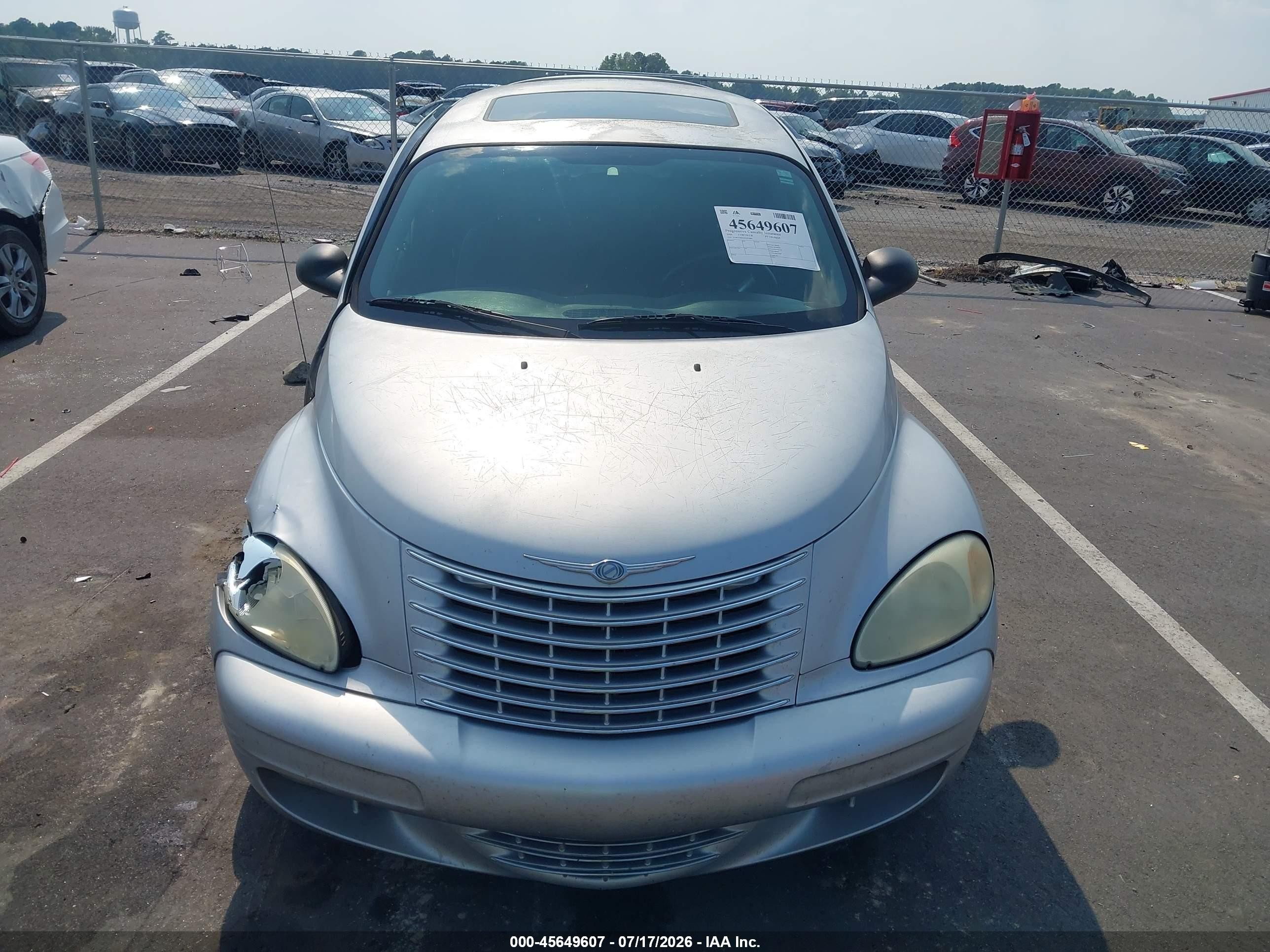 2004 Chrysler Pt Cruiser Touring Silver vin: 3C4FY58BX4T201886