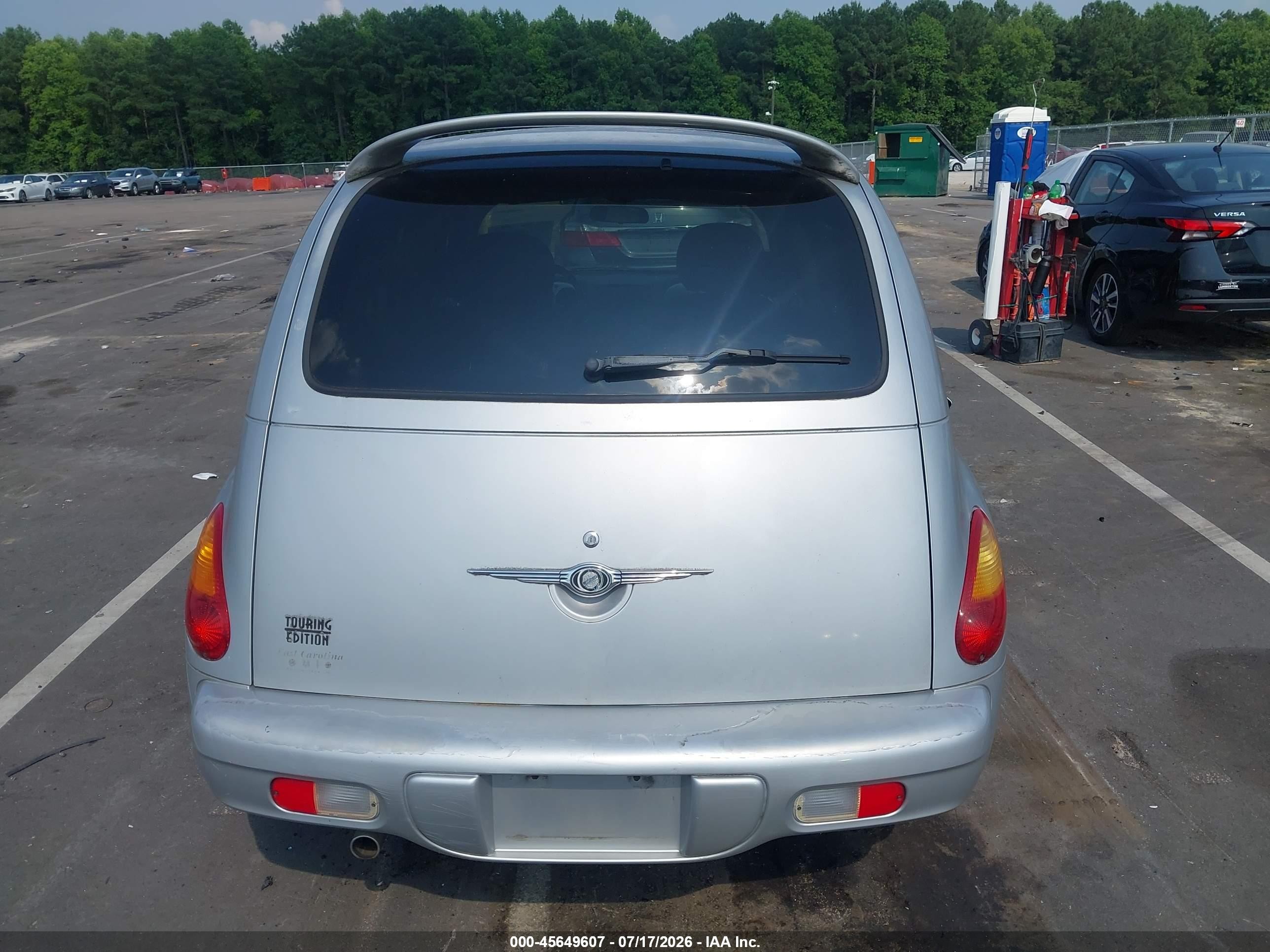 2004 Chrysler Pt Cruiser Touring Silver vin: 3C4FY58BX4T201886