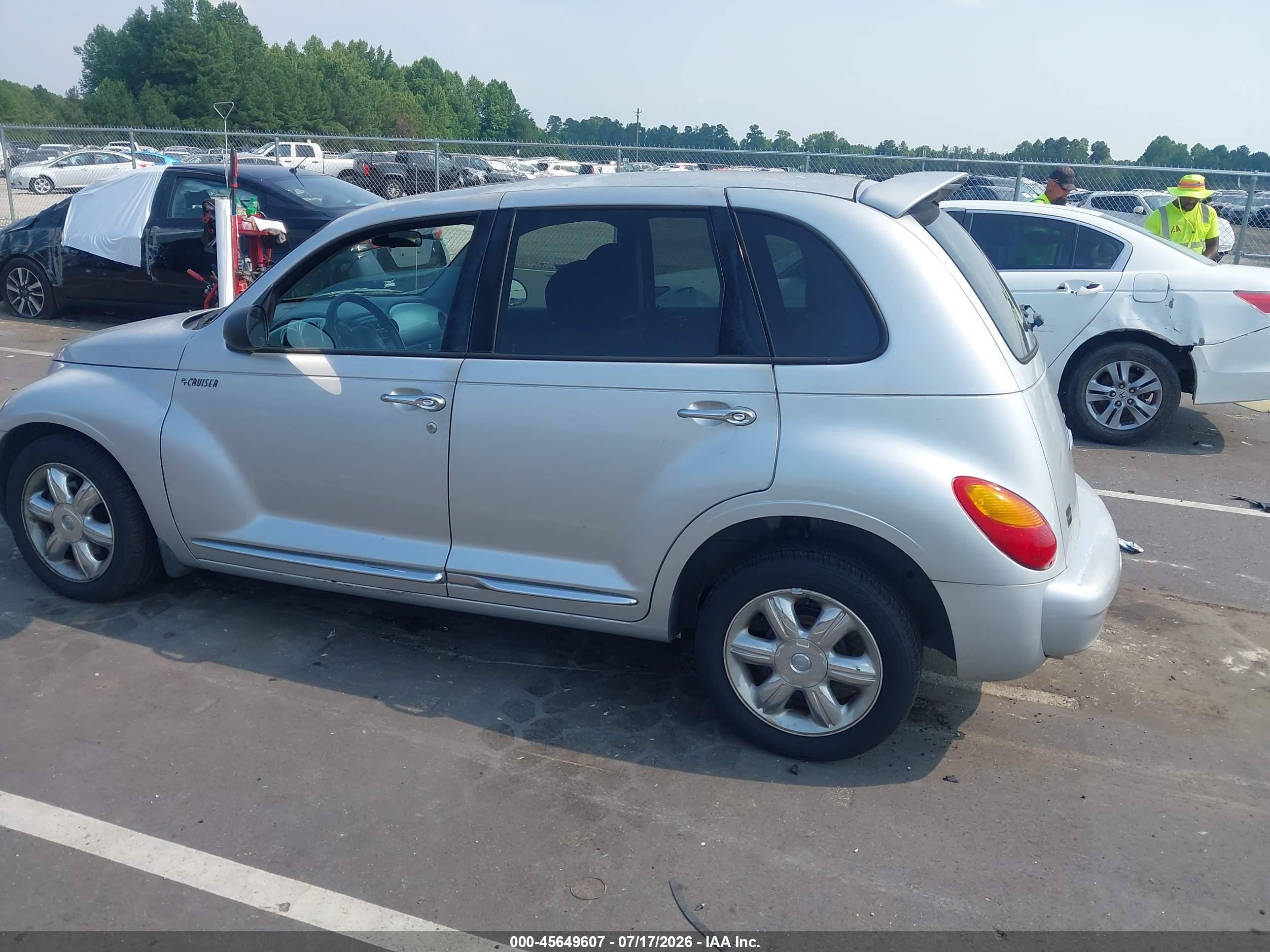 2004 Chrysler Pt Cruiser Touring Silver vin: 3C4FY58BX4T201886