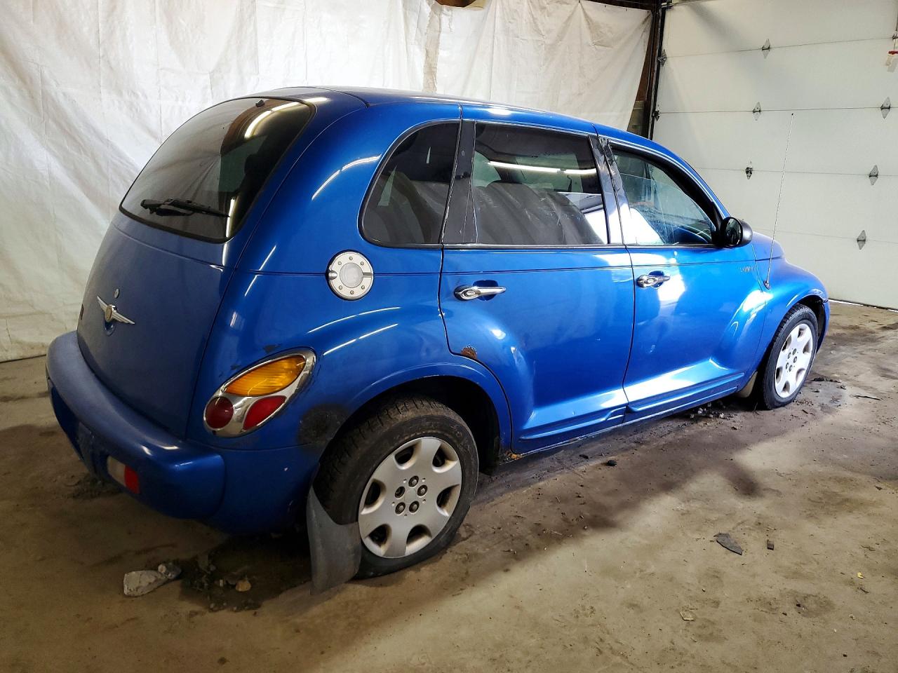 2005 Chrysler Pt Cruiser Touring Blue vin: 3C4FY58BX5T622623