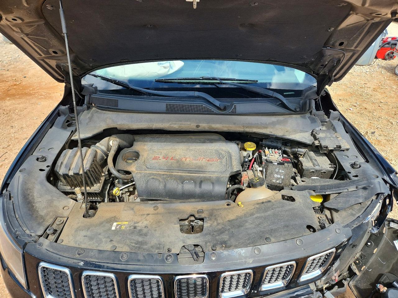 2018 Jeep Compass Sport Black vin: 3C4NJCAB2JT181546