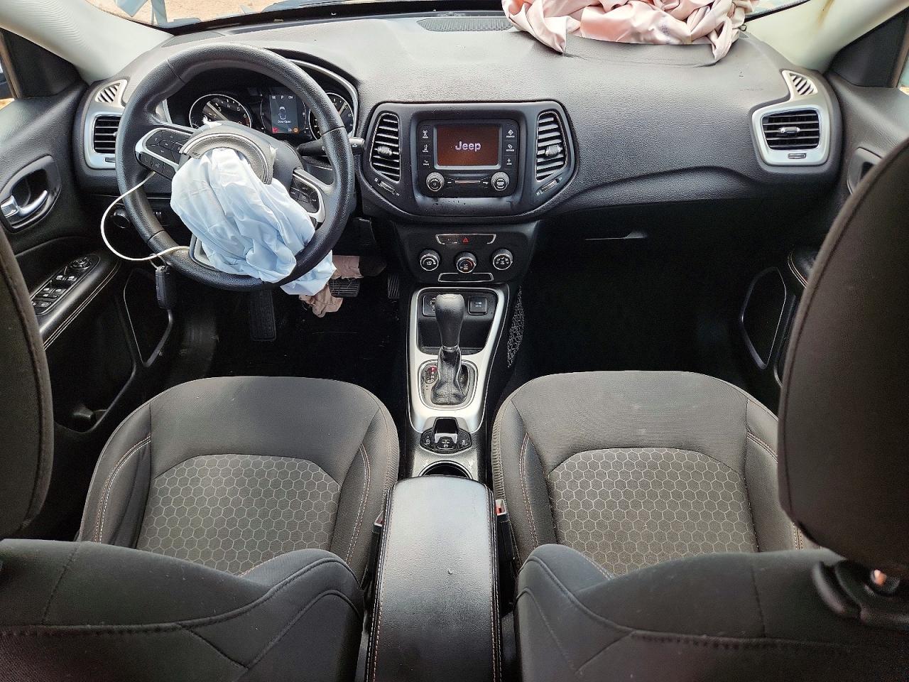 2018 Jeep Compass Sport Black vin: 3C4NJCAB2JT181546
