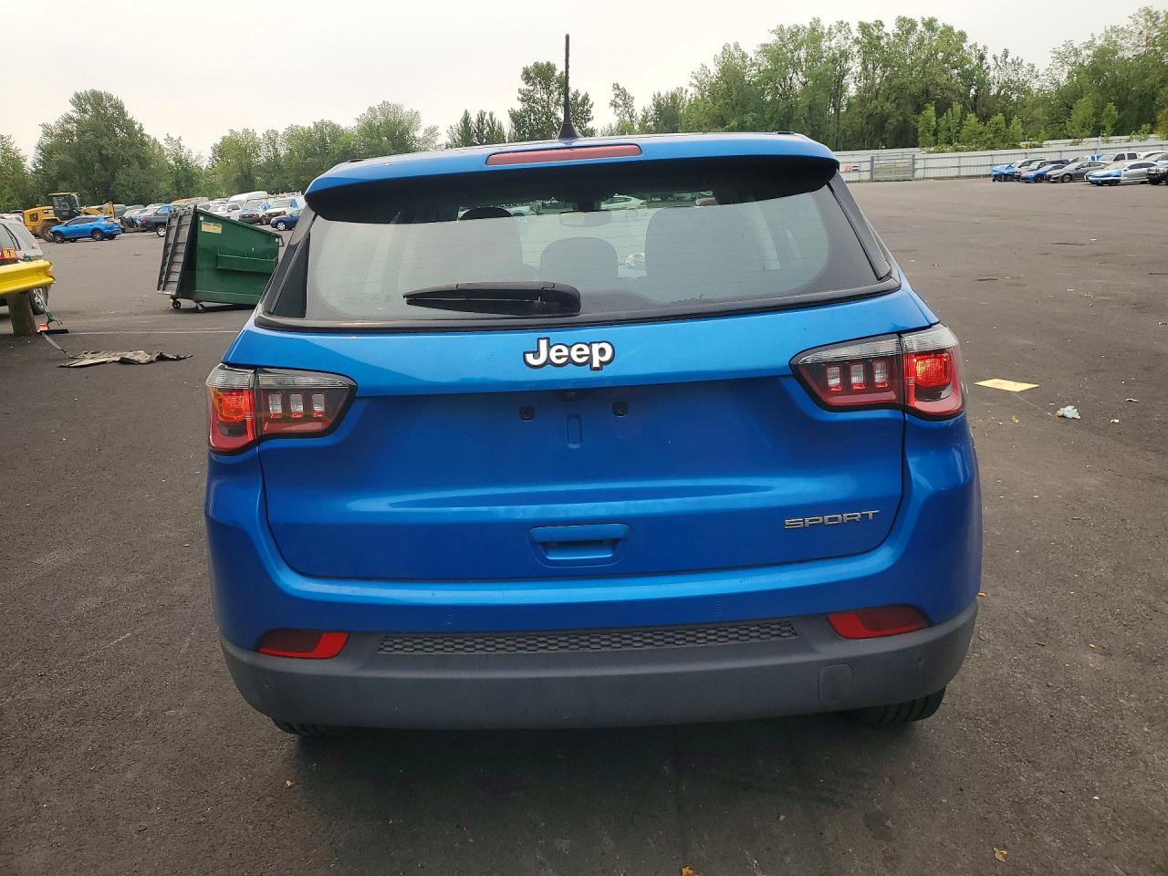 2018 Jeep Compass Sport Blue vin: 3C4NJCAB4JT471223