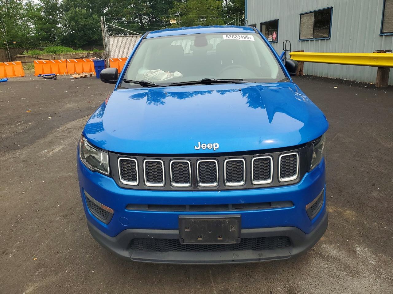 2018 Jeep Compass Sport Blue vin: 3C4NJCAB4JT471223