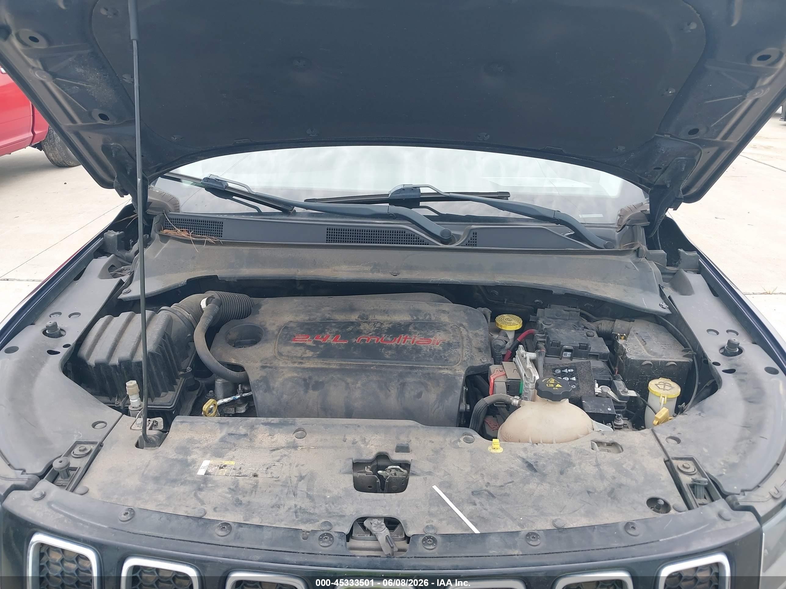2018 Jeep Compass Sport Fwd Blue vin: 3C4NJCAB5JT240525