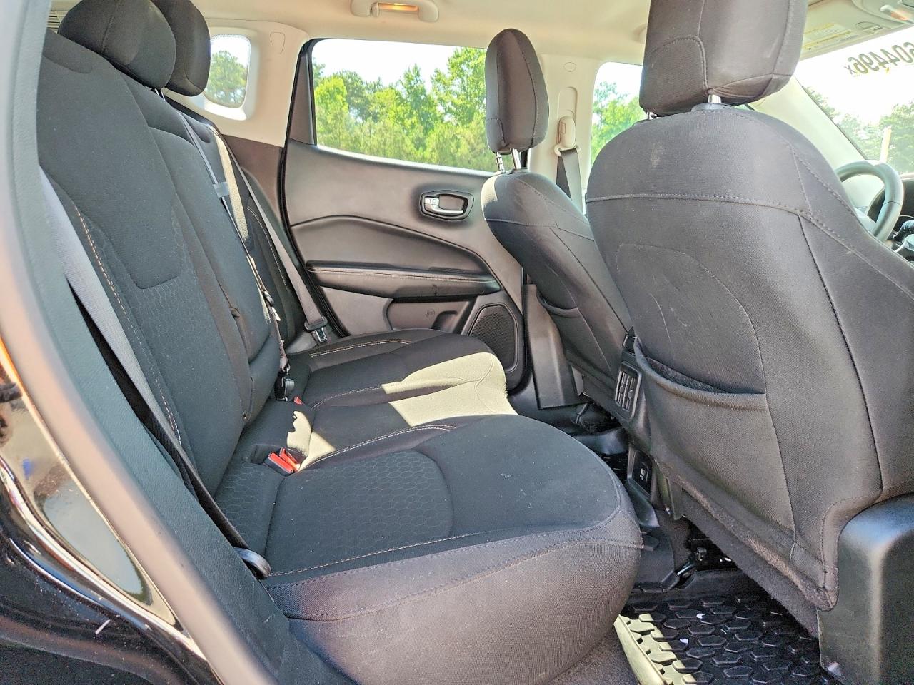 2020 Jeep Compass Sport Black vin: 3C4NJCAB5LT169796