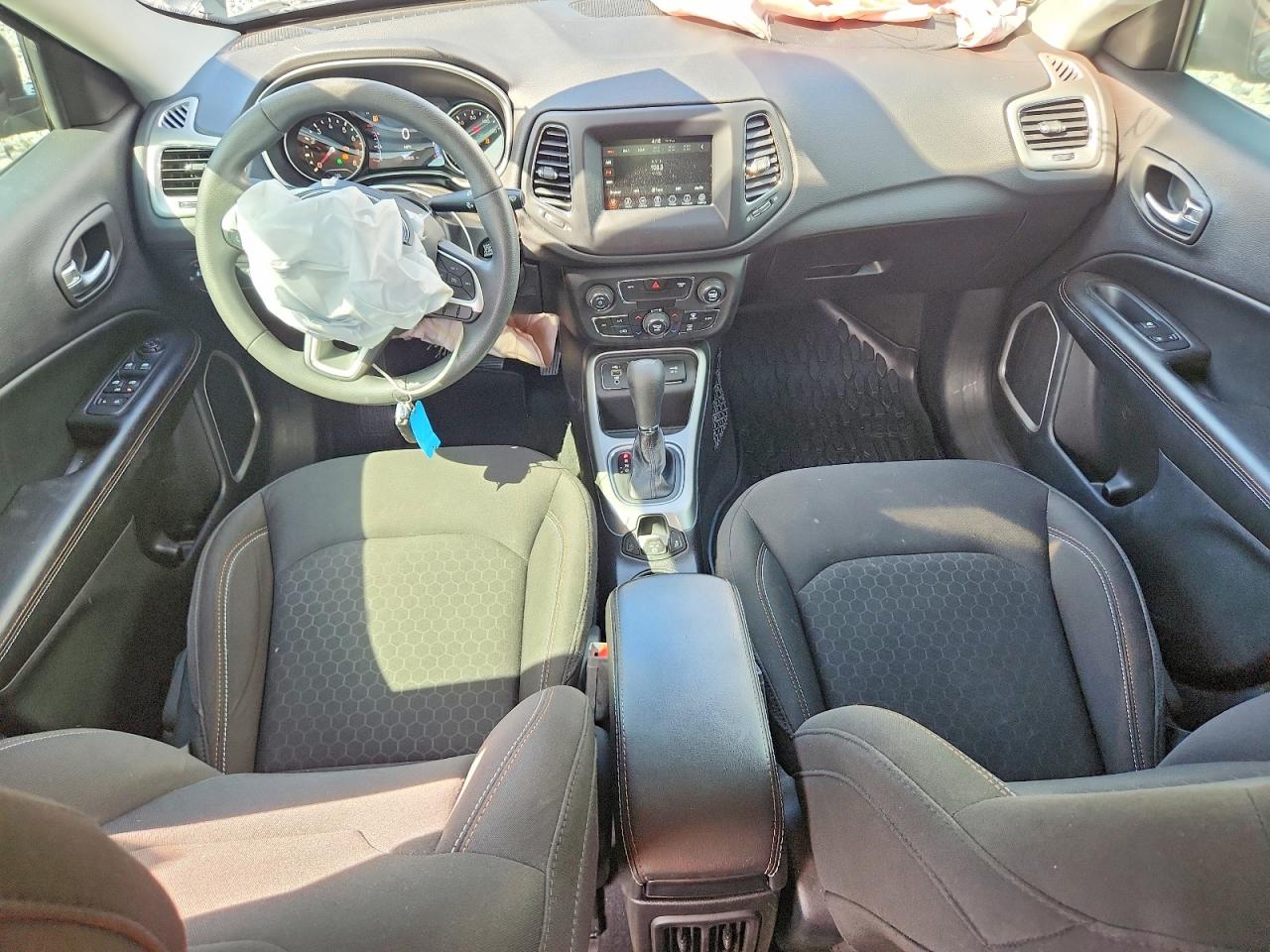 2020 Jeep Compass Sport Black vin: 3C4NJCAB5LT169796